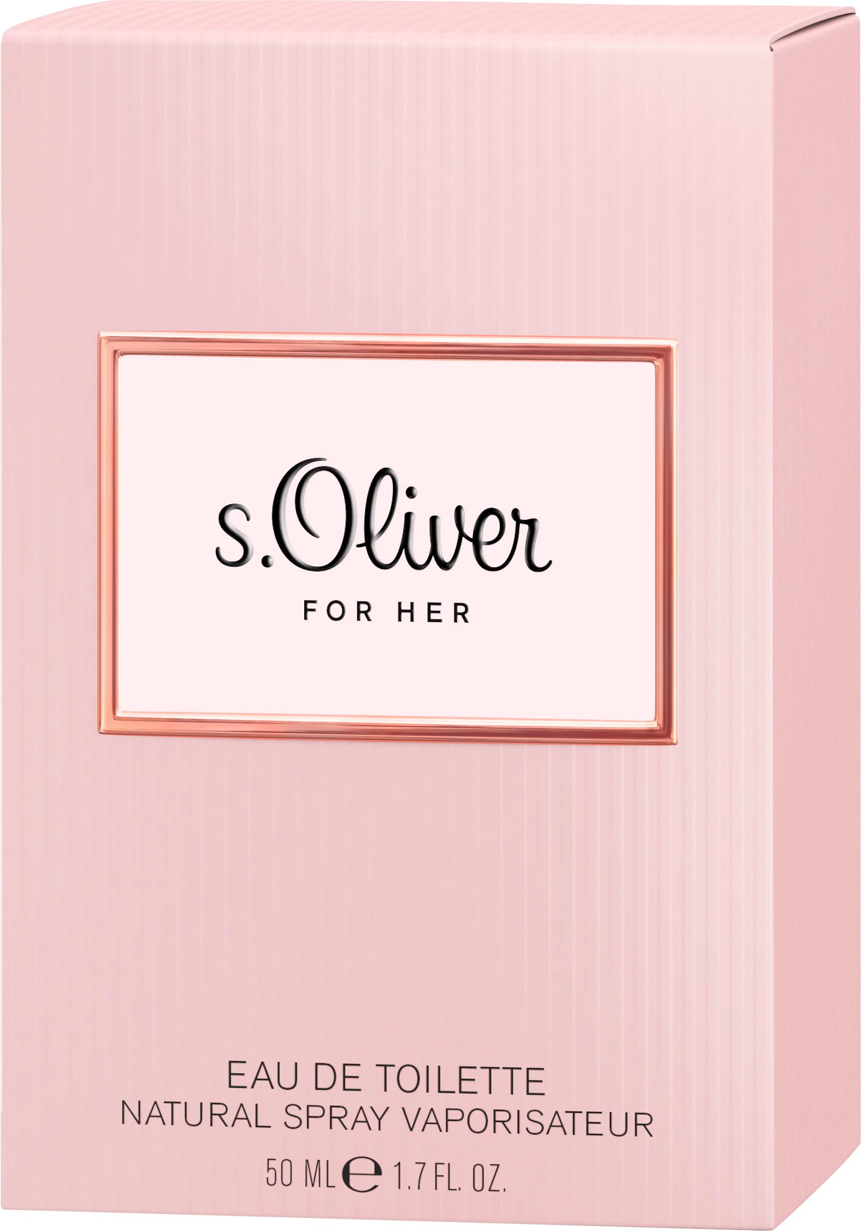 s.Oliver FOR HER Eau de Toilette Naturalspray