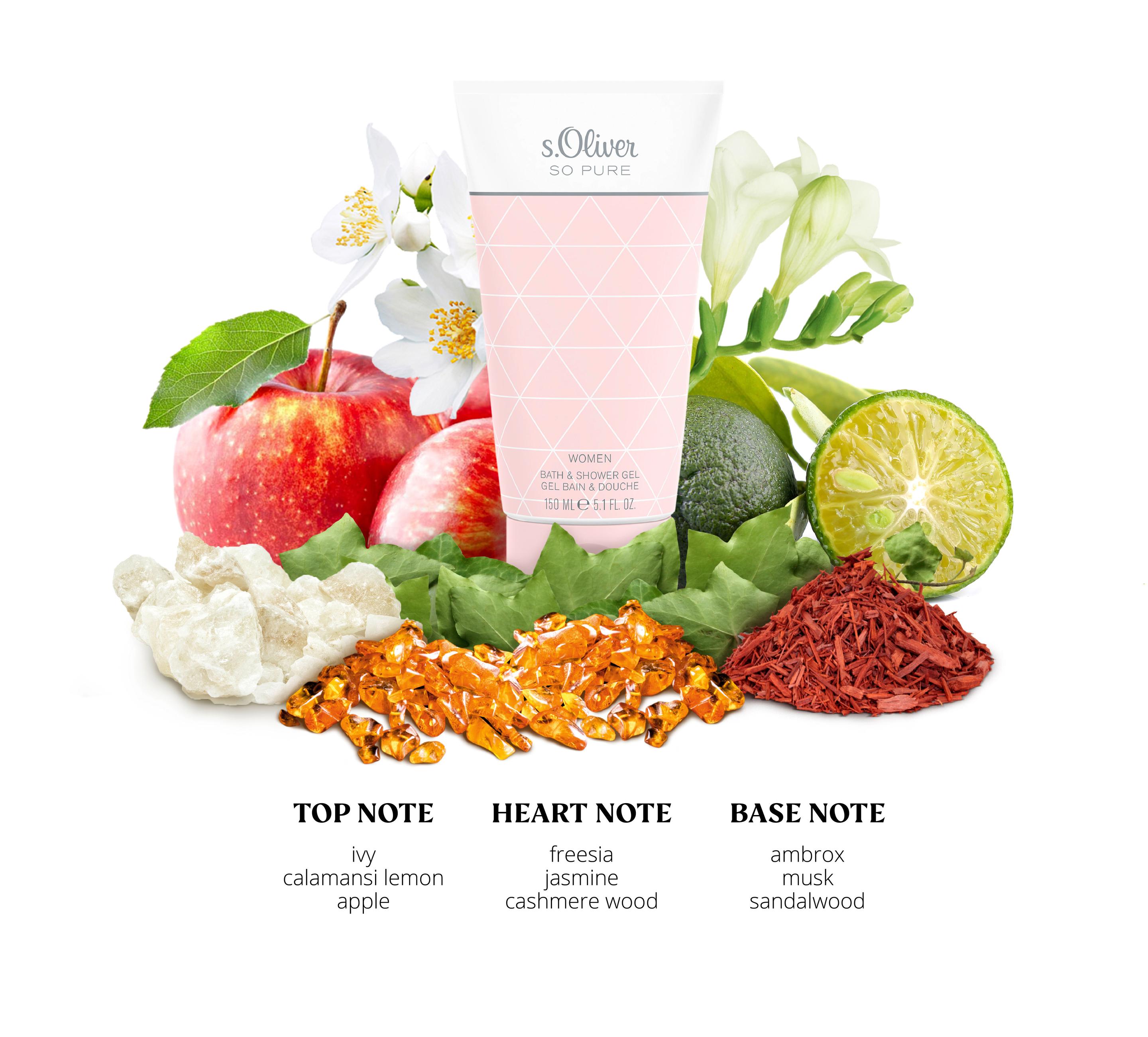 Produktbild s.Oliver SO PURE Women Bath&Showergel 3 von 3