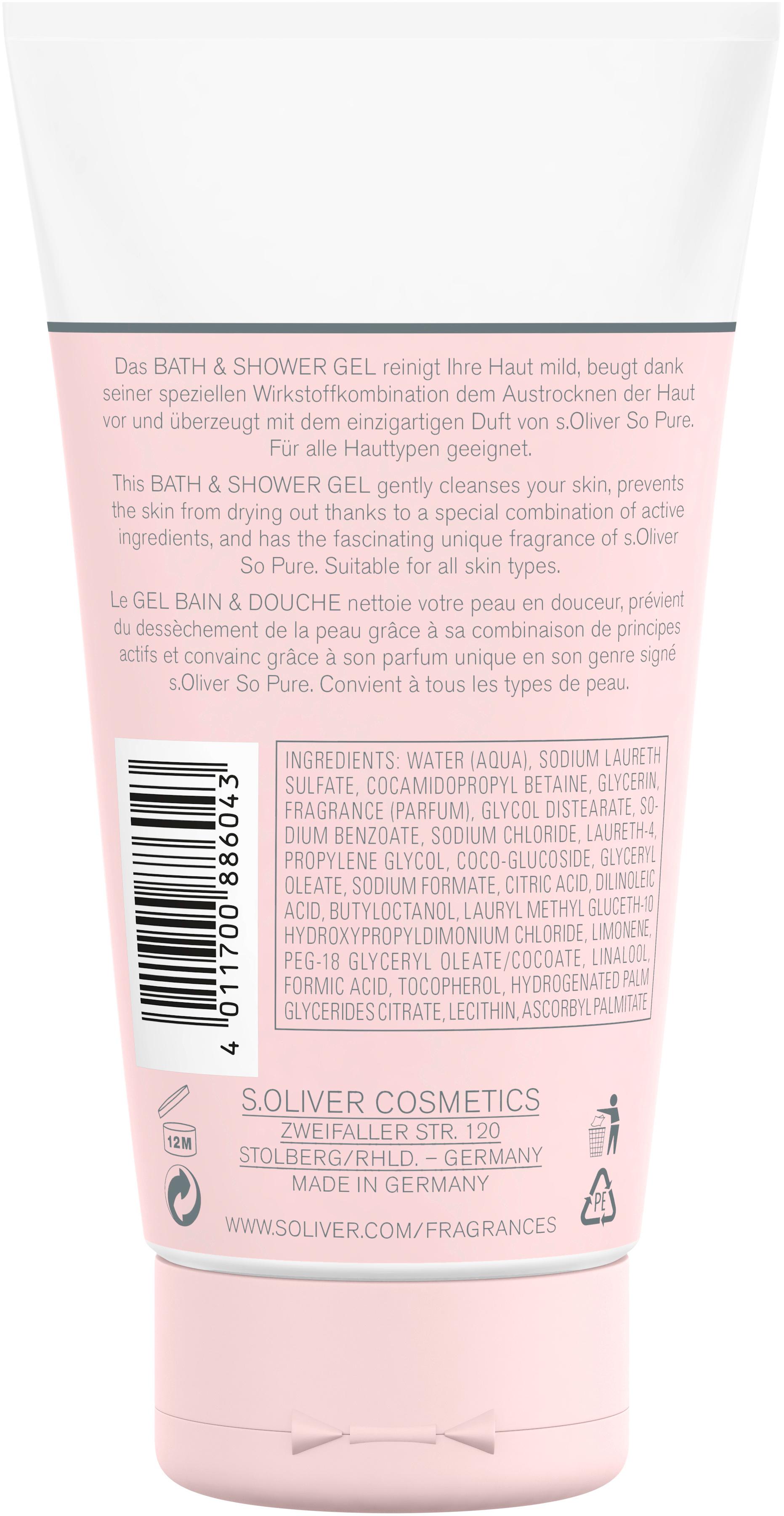 Produktbild s.Oliver SO PURE Women Bath&Showergel 2 von 3