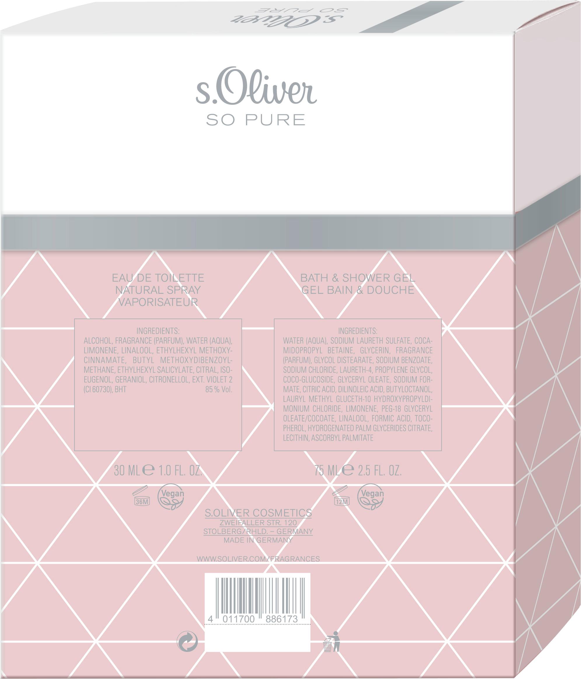 Produktbild s.Oliver So Pure Women Eau de Toilette Geschenkpackung 2 von 2