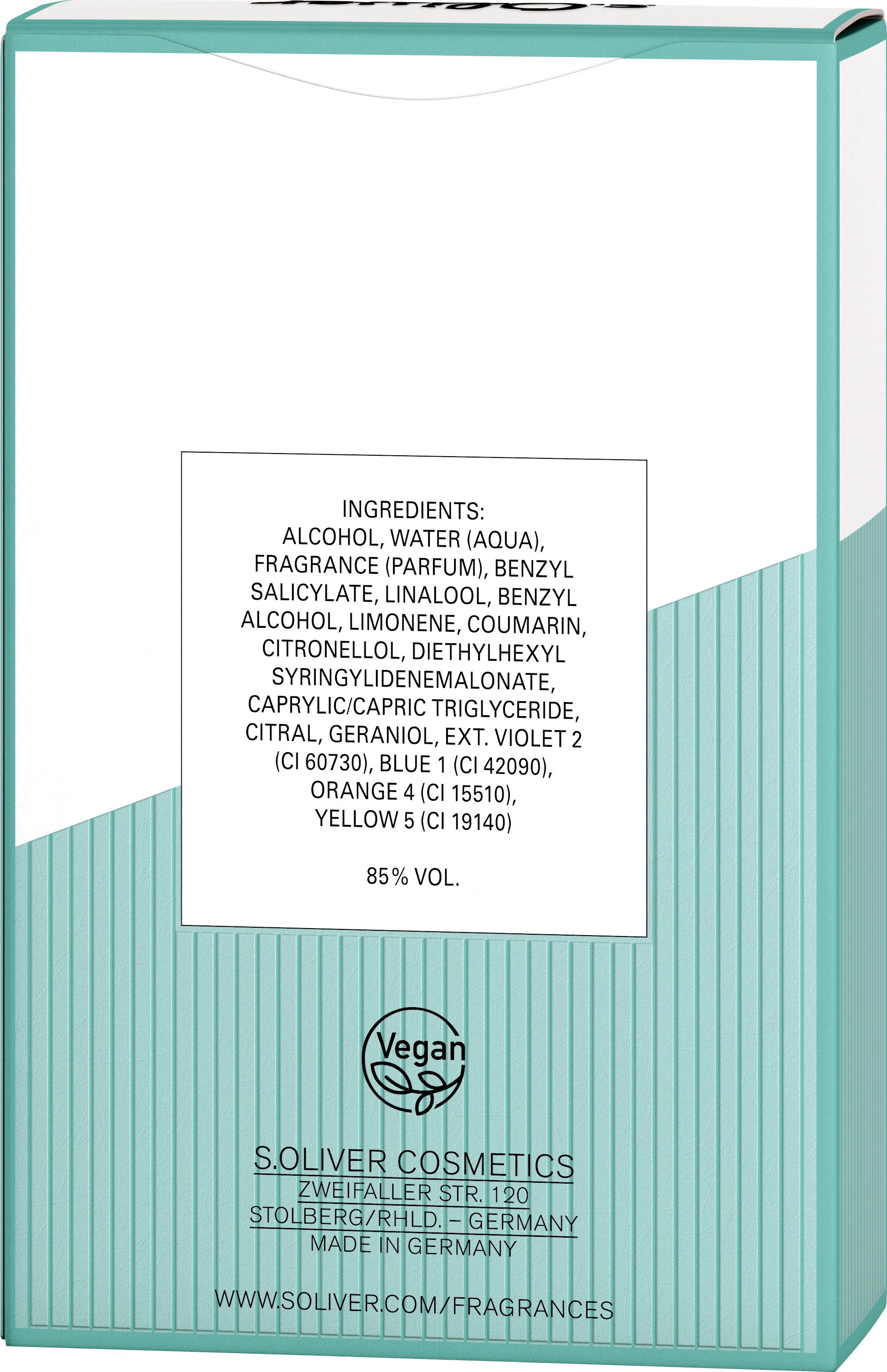 Produktbild s.Oliver Here&Now Eau de Toilette 2 von 4