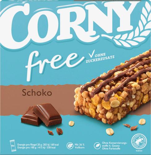 Corny Müsliriegel Free Schoko