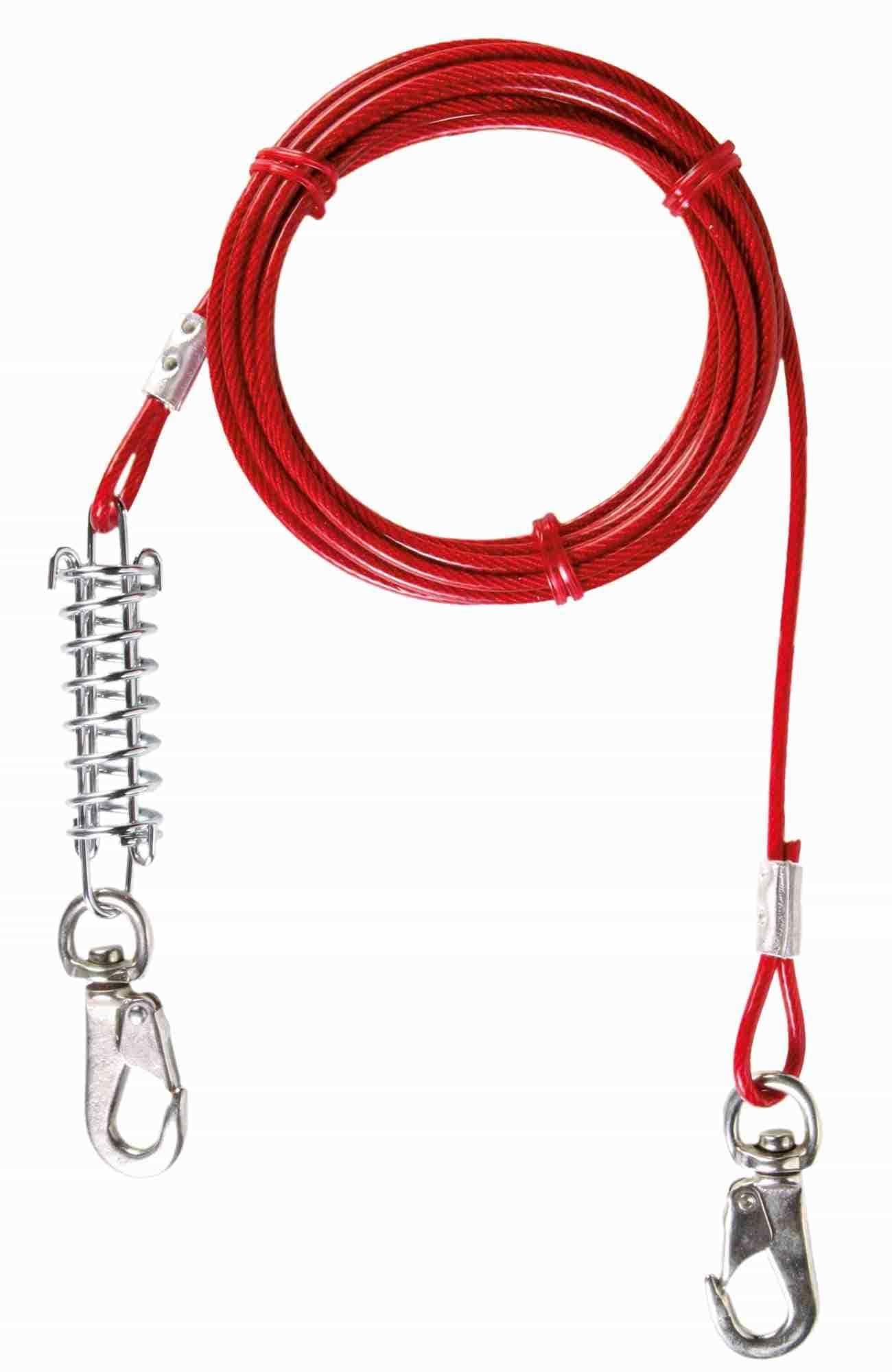 Trixie Hofleine rot 5 Meter Hunde Zubehör