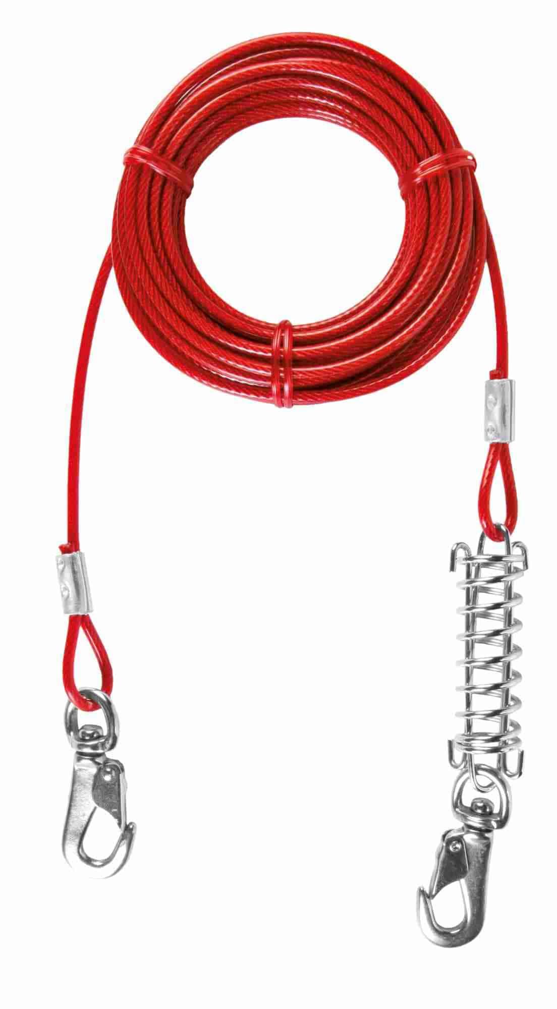 Trixie Hofleine rot 8 Meter Hunde Zubehör