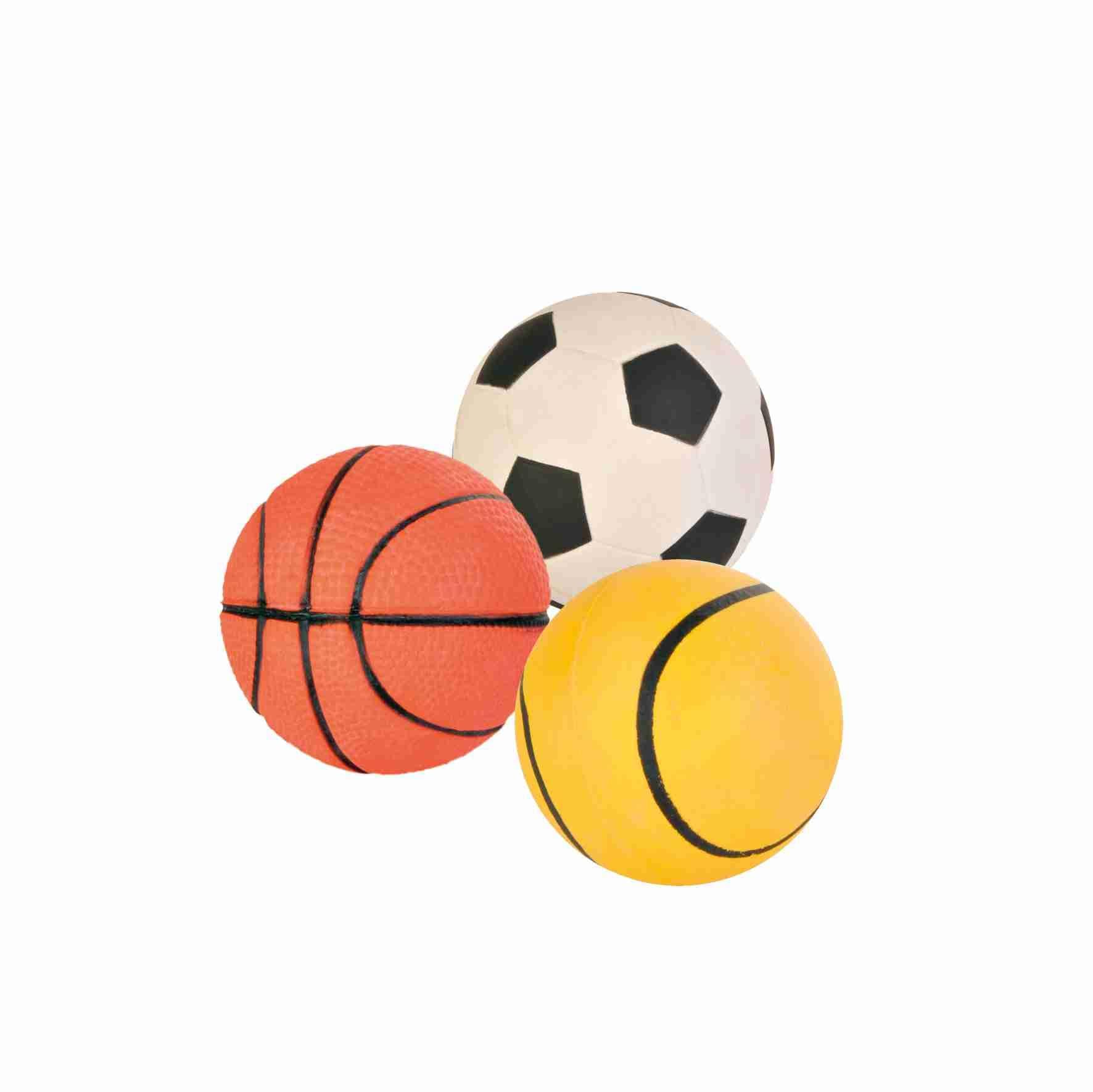 Trixie Moosgummi Ball ø 7 cm Hunde Spielzeug