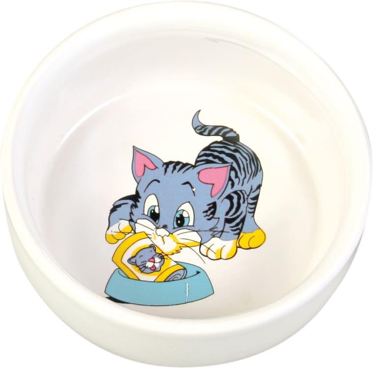 Trixie Katzennapf Kitten weiß 0,3 Liter/11cm Katzenzubehör