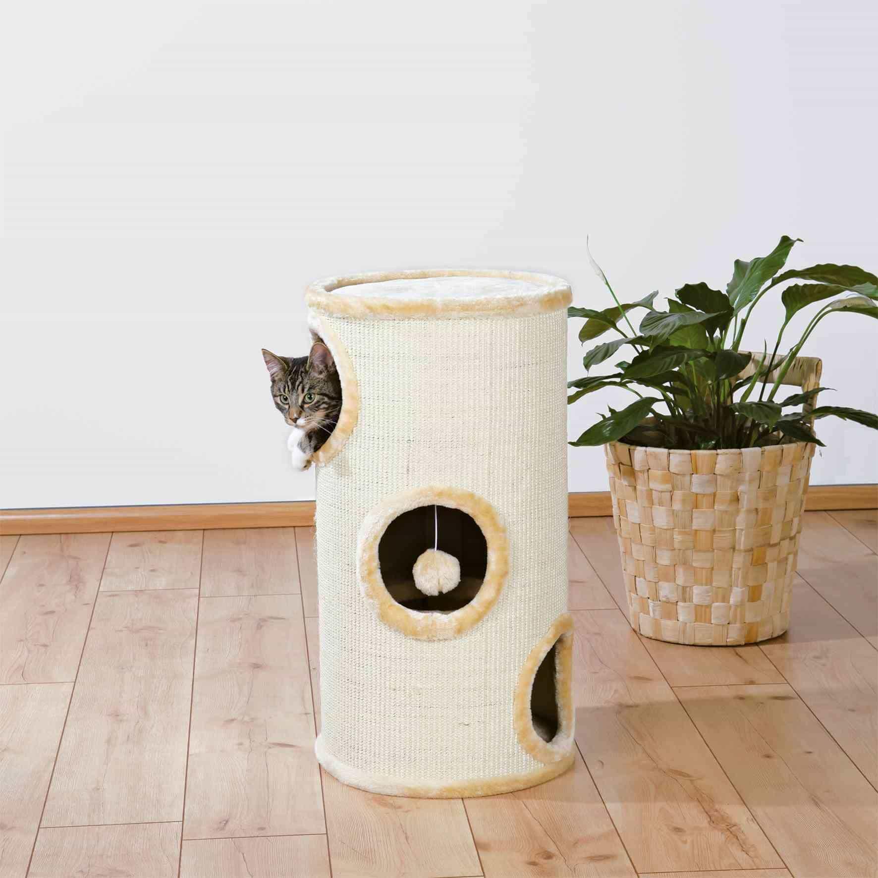 Trixie Cat Tower Samuel beige 70 cm Katzen Zubehör