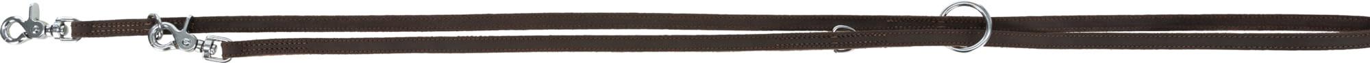 Trixie Rustic Fettleder Leine XS-S dunkelbraun 2,00 m/12 mm Hundezubehör