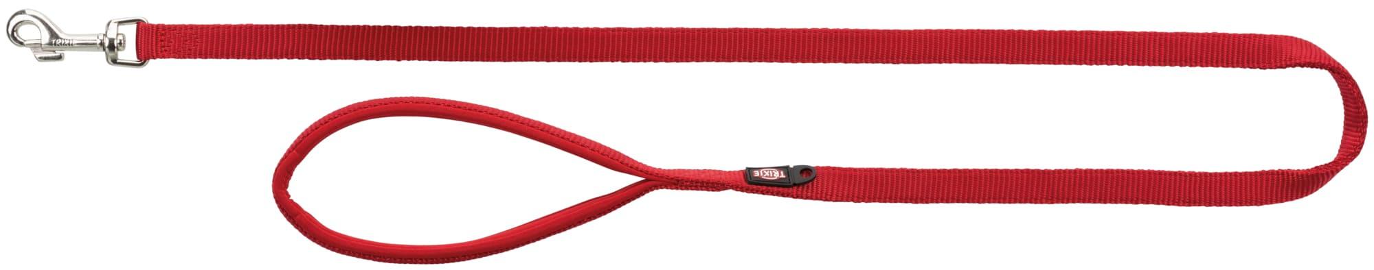 Trixie Hundeleine Premium rot M-L 1 Meter / 20 mm Hunde Zubehör
