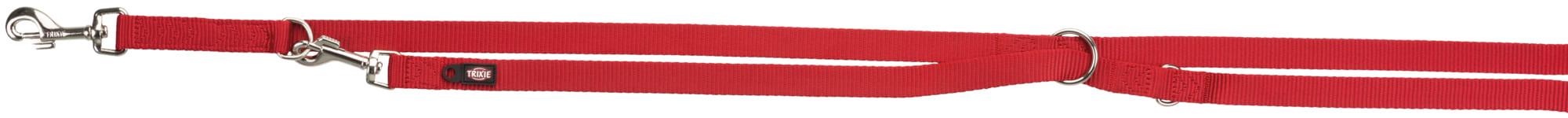 Trixie Verlängerungs-Leine Premium rot M-L 2 Meter / 20 mm Hunde Zubehör