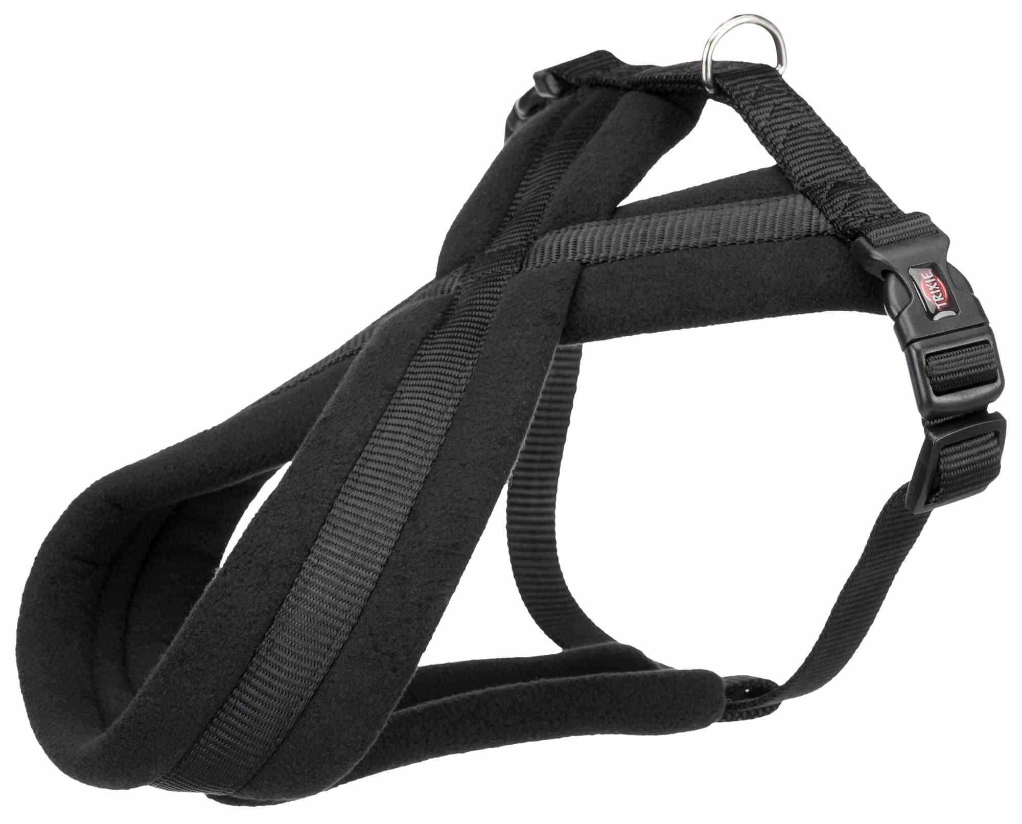 Trixie Touren-Geschirr Premium schwarz M-L 50-80 cm / 25 mm Hunde Zubehör
