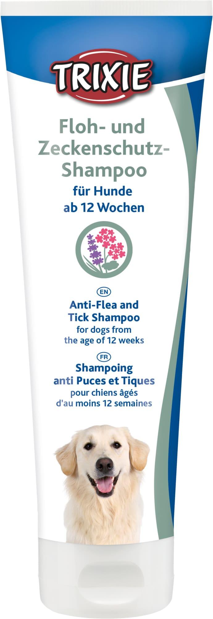 Trixie Shampoo Floh- und Zeckenschutz** 250 ml Hunde Hygiene Ungezieferbekämpfung