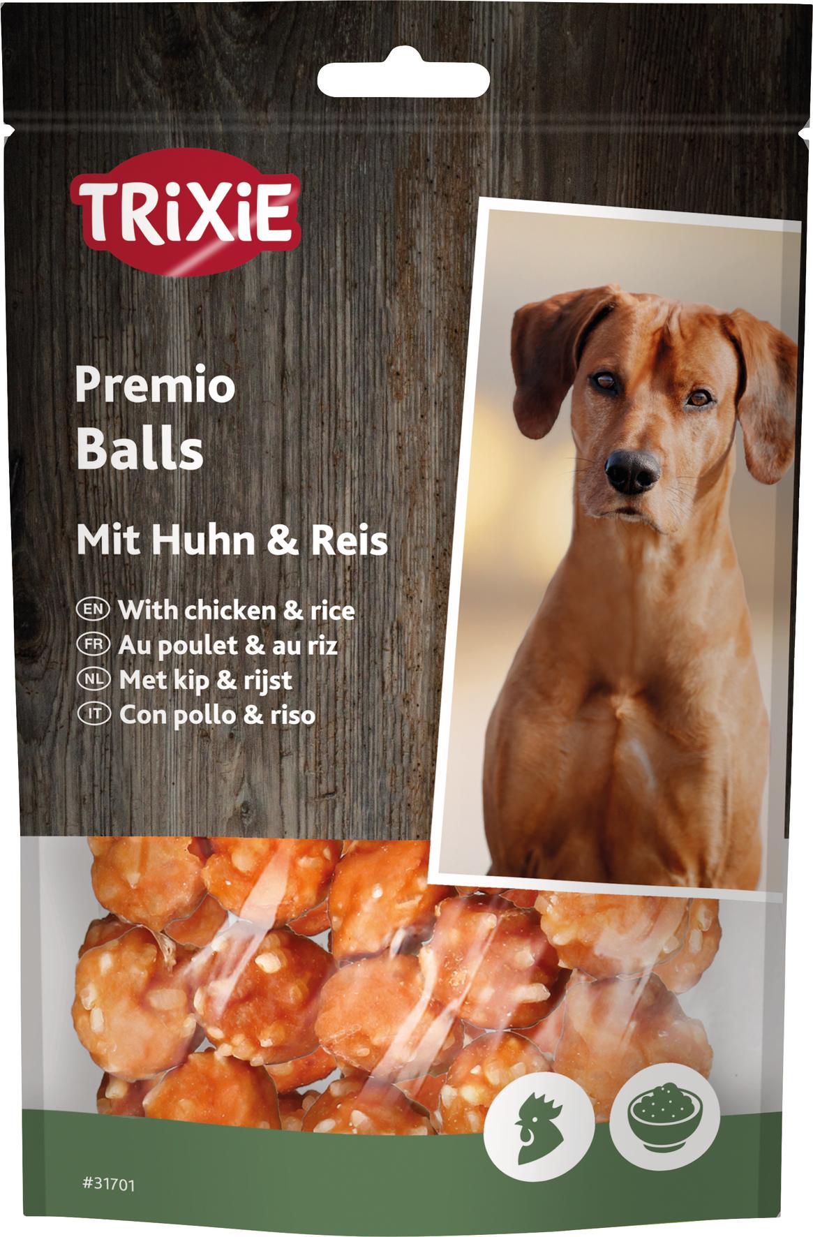 Trixie Hundesnack Premio Rice Chicken Balls 