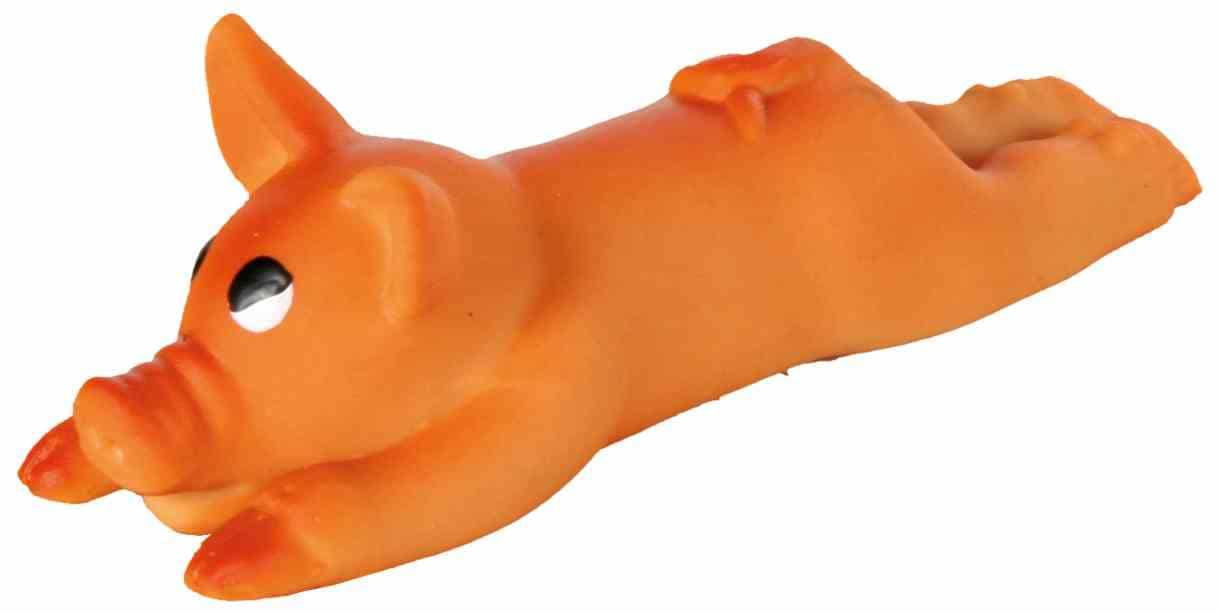 Trixie Latex Spanferkel mit Squeaker 13 cm Hundespielzeug