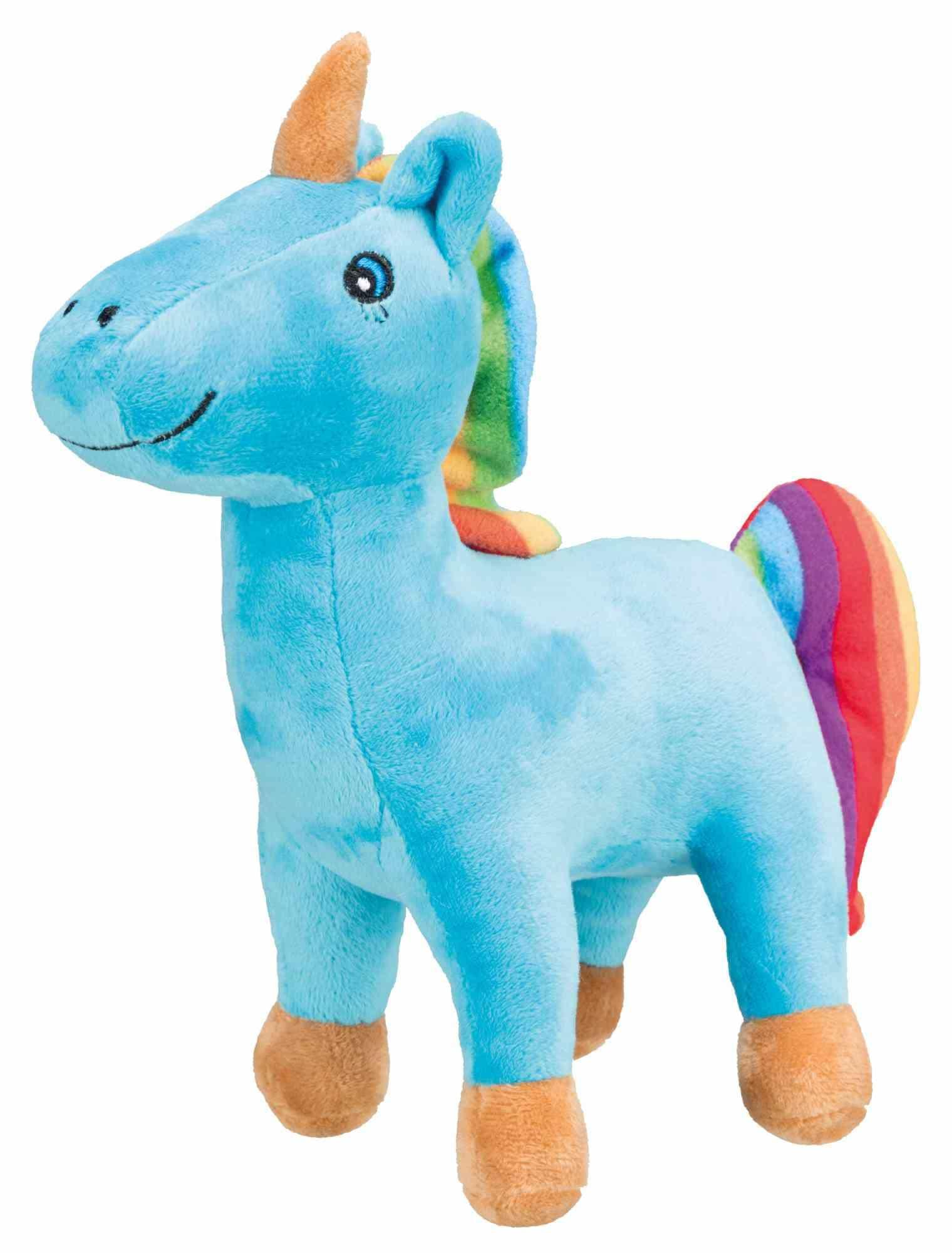 Trixie Plüsch Einhorn 25 cm Hundespielzeug