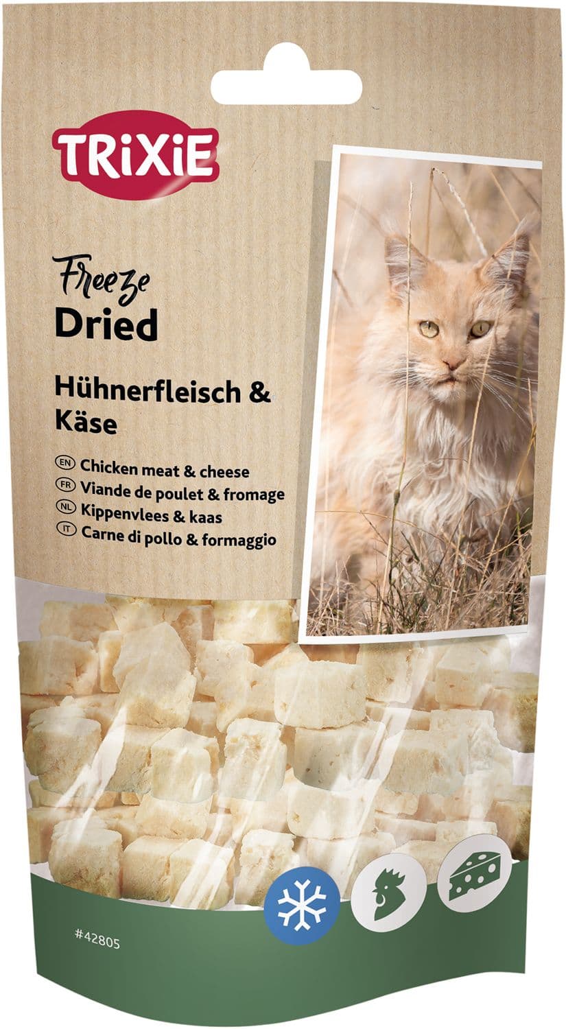 Trixie Katzensnack Freeze Dried Hühnerfleisch & Käse