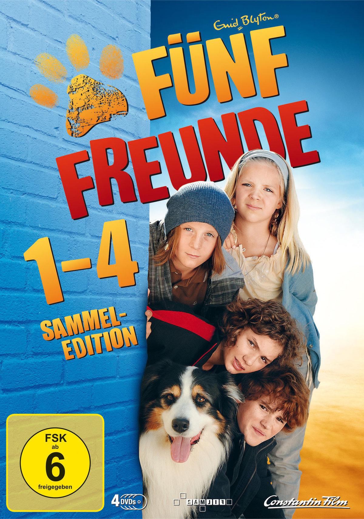 Fünf Freunde 1 - 4  [LE] [4 DVDs]