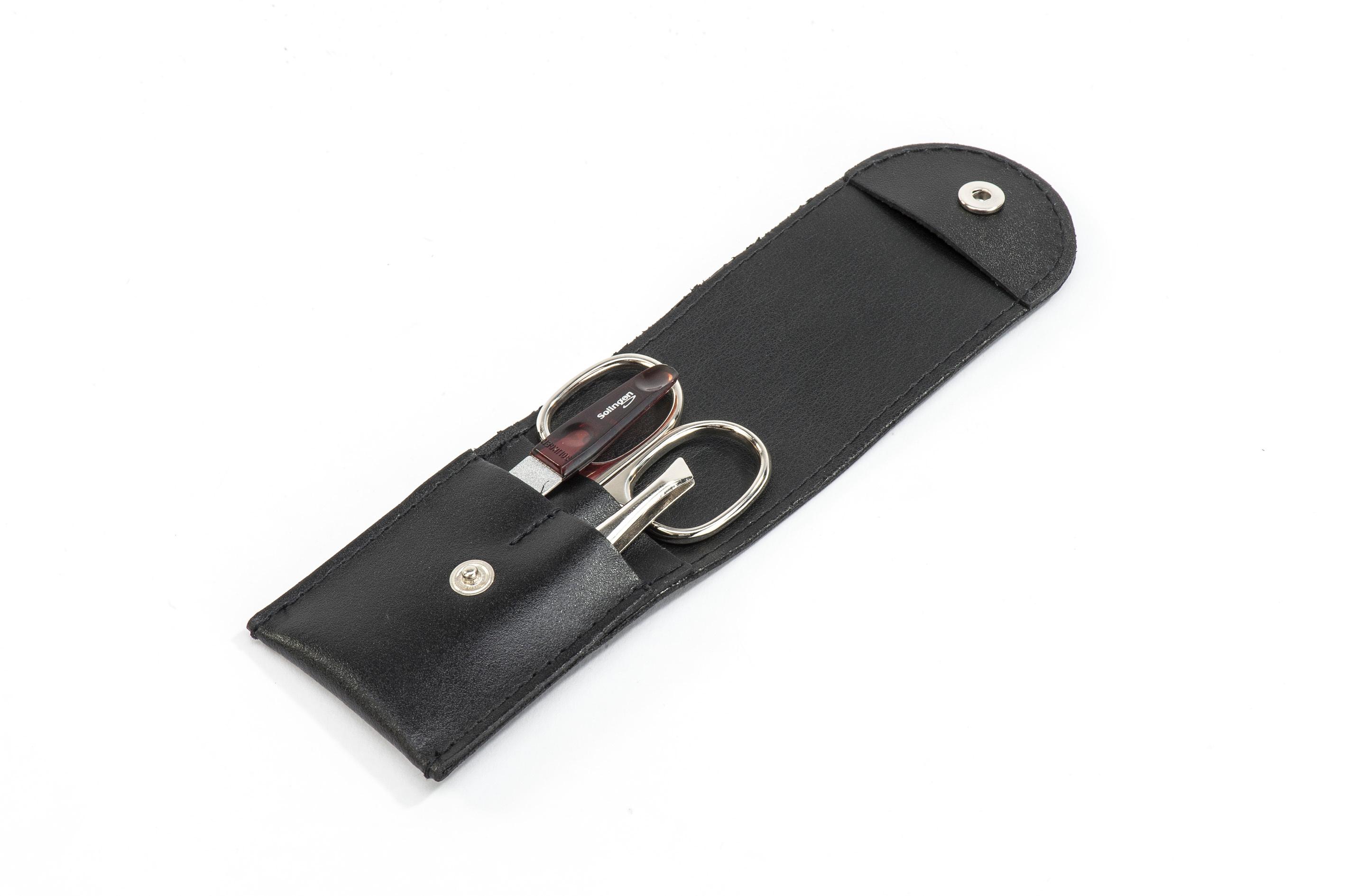 Produktbild AMBASSADOR Maniküre-Etui 3tlg. schwarz 2 von 2