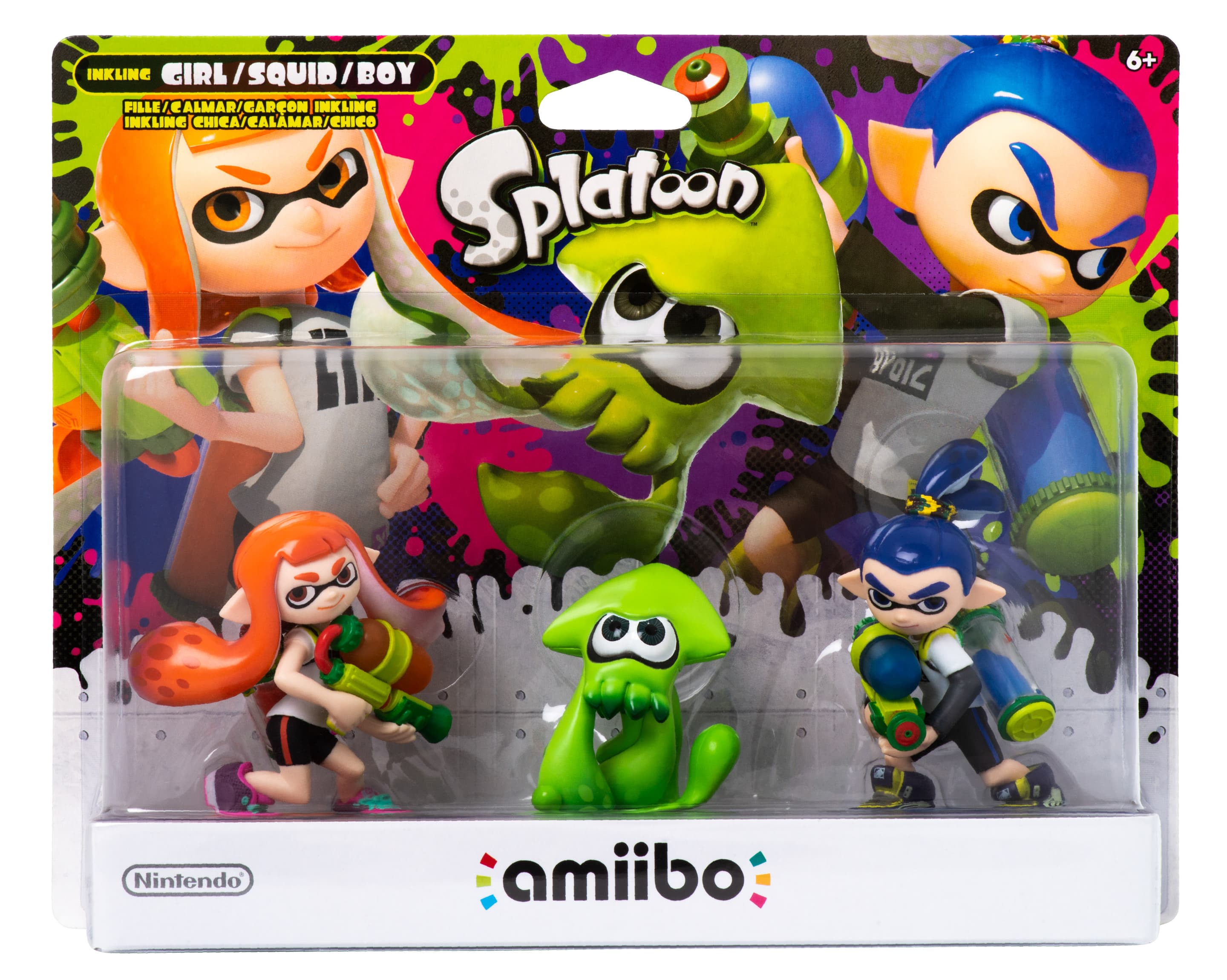 amiibo Splatoon 3er Pack