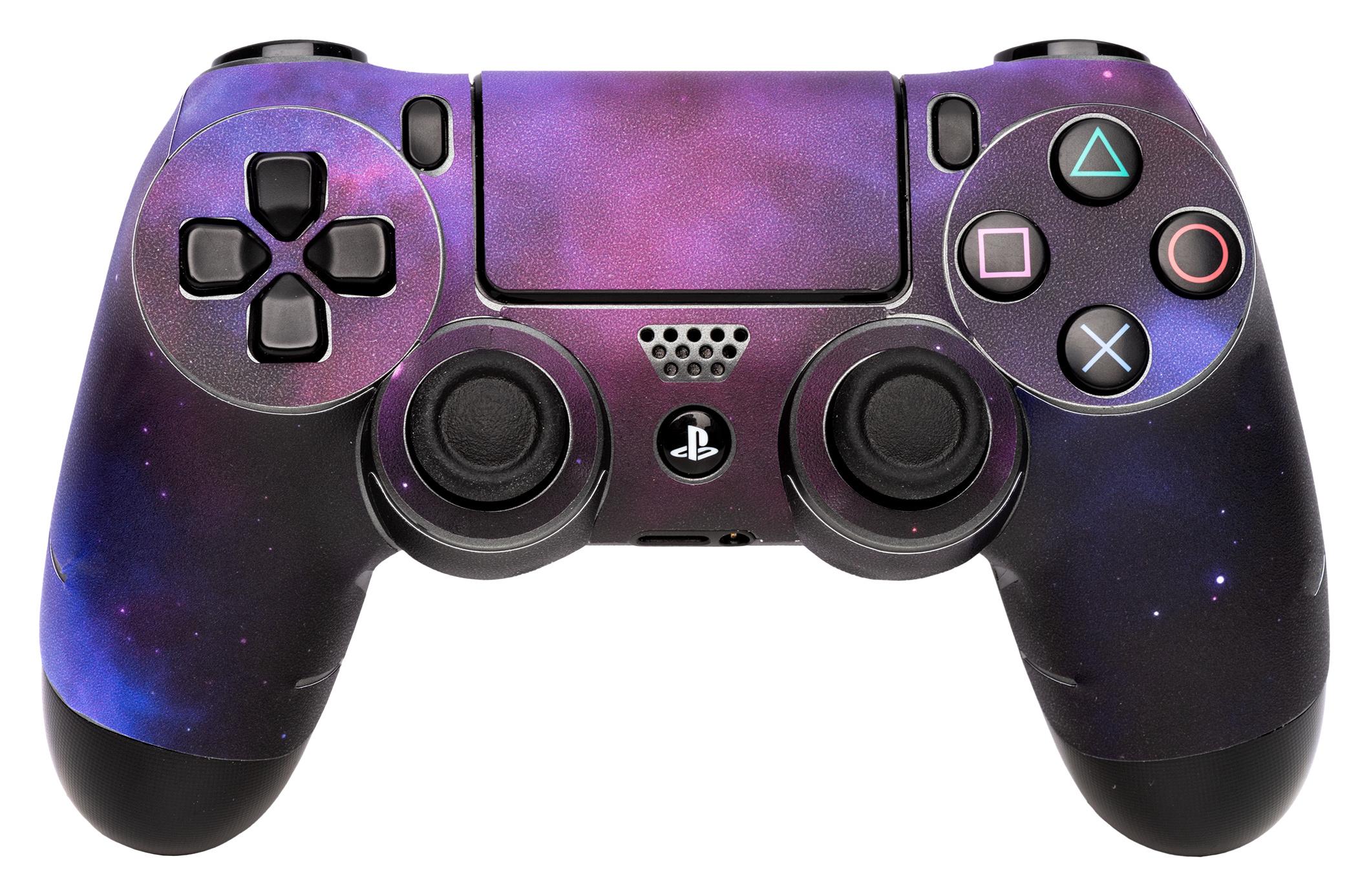Skins - Sticker für PS4 Controller (Galaxy Violet)