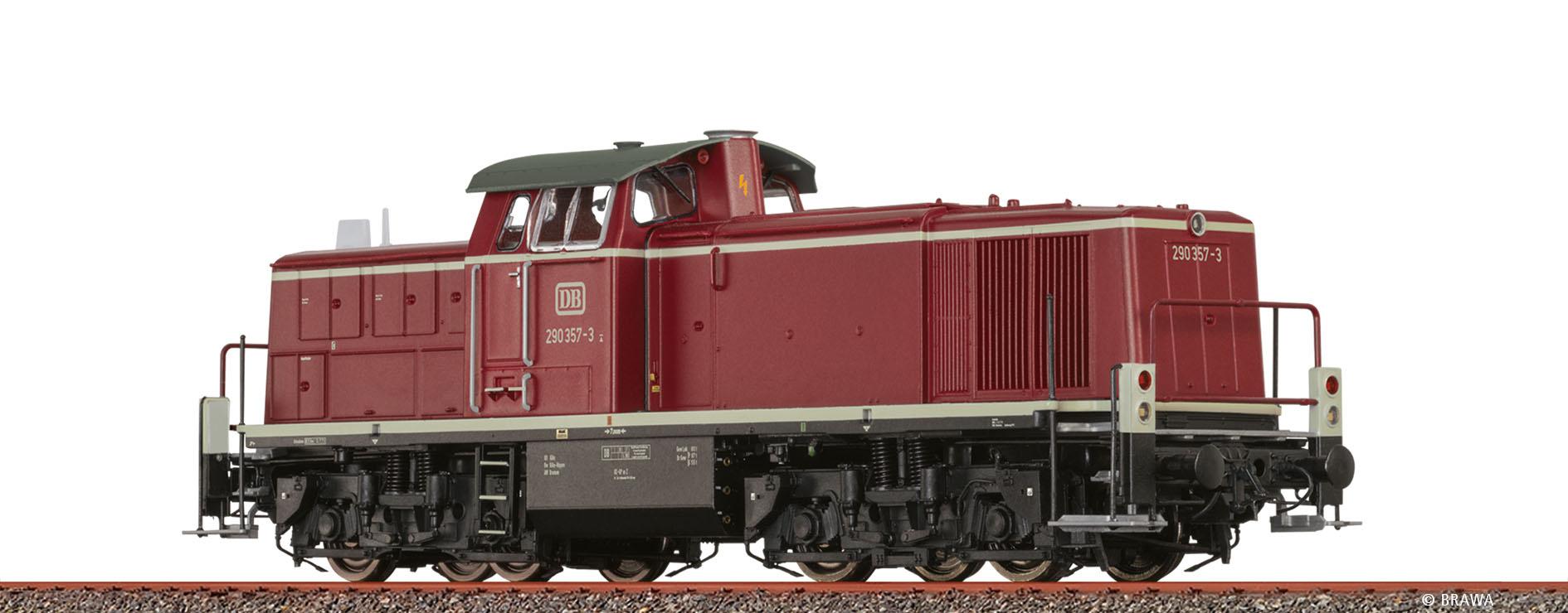 BRAWA H0 41580  - DIESELLOK BR 290 DER DB Gleichstrom Digital EXTRA