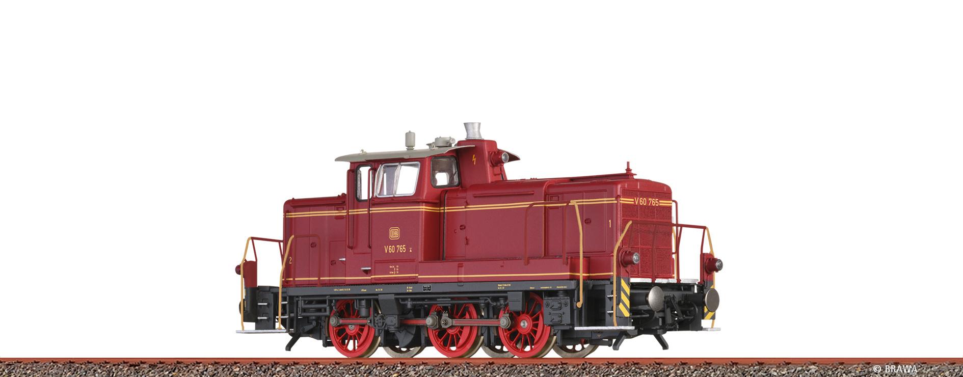 BRAWA H0 42416  - DIESELLOK BR V60 DER DB Gleichstrom Analog BASIC+