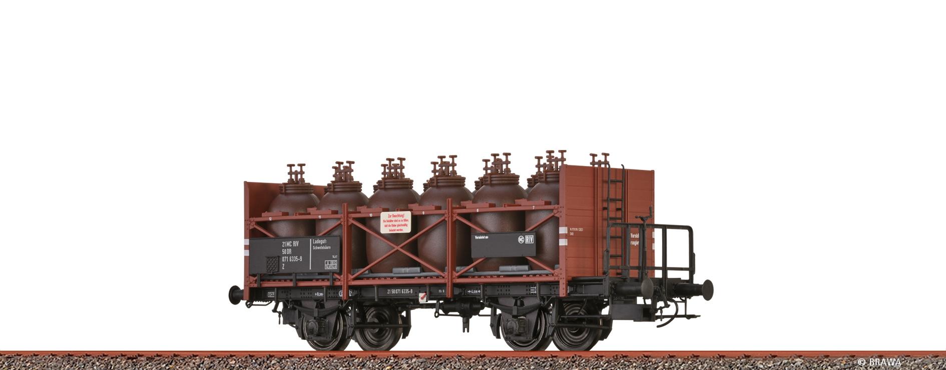 BRAWA H0 49319  - SÄURETOPFWAGEN Z DER DR