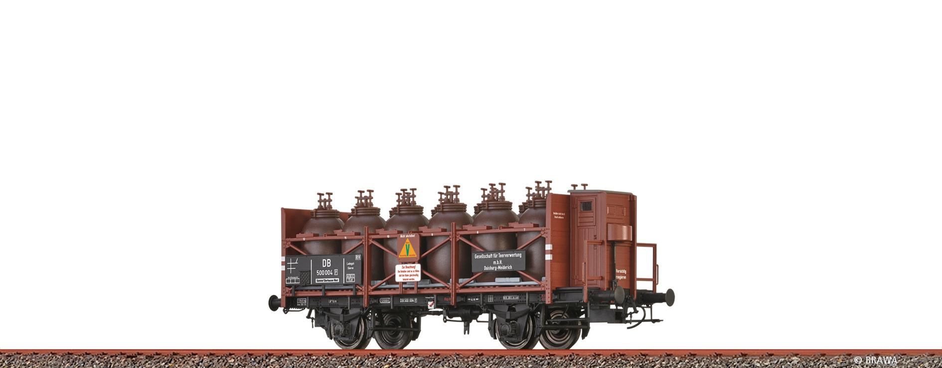 BRAWA H0 49323  - SÄURETOPFWAGEN Z [P] „GESELLSCHAFT FÜR TEERVERWERTUNG M.B.H. DUISBURG-MEIDERICH” DER DB