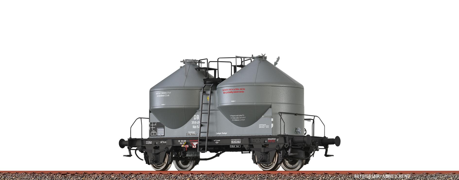 BRAWA H0 50589  - STAUBBEHÄLTERWAGEN UCS 54 KDS DER DB