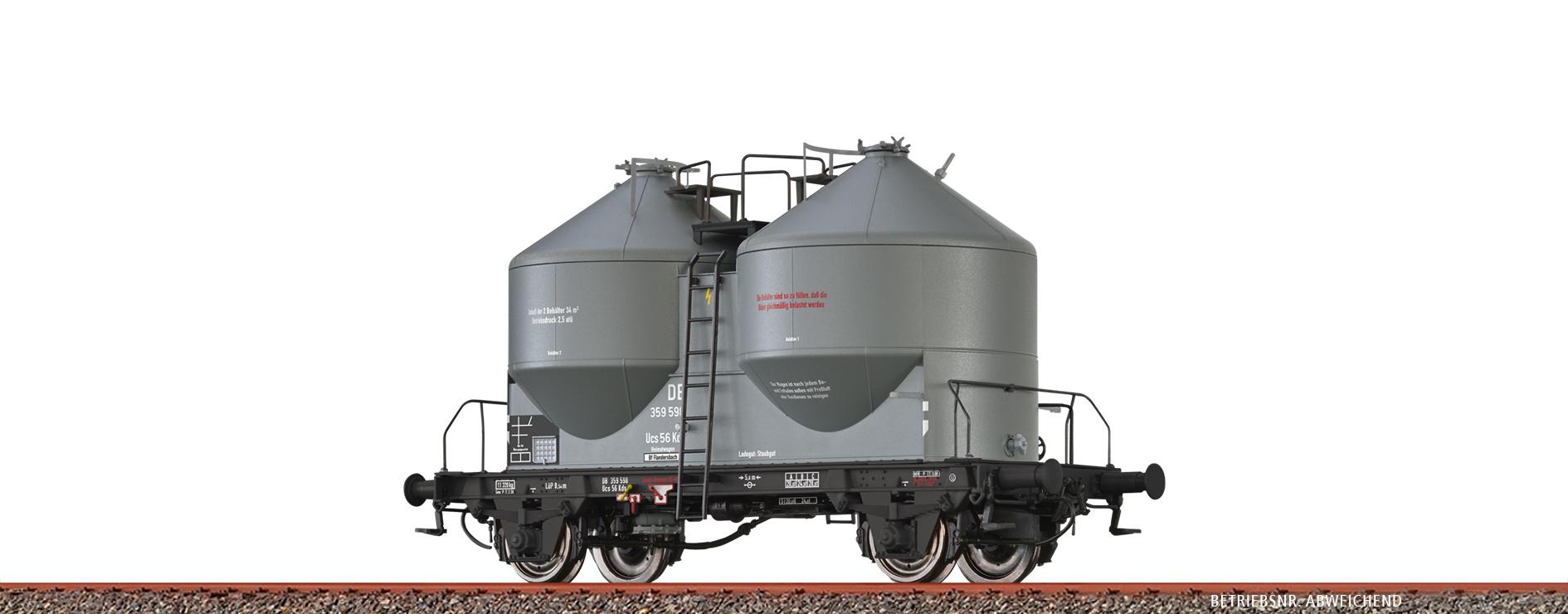 BRAWA H0 50591  - STAUBBEHÄLTERWAGEN UCS 56 KDS DER DB