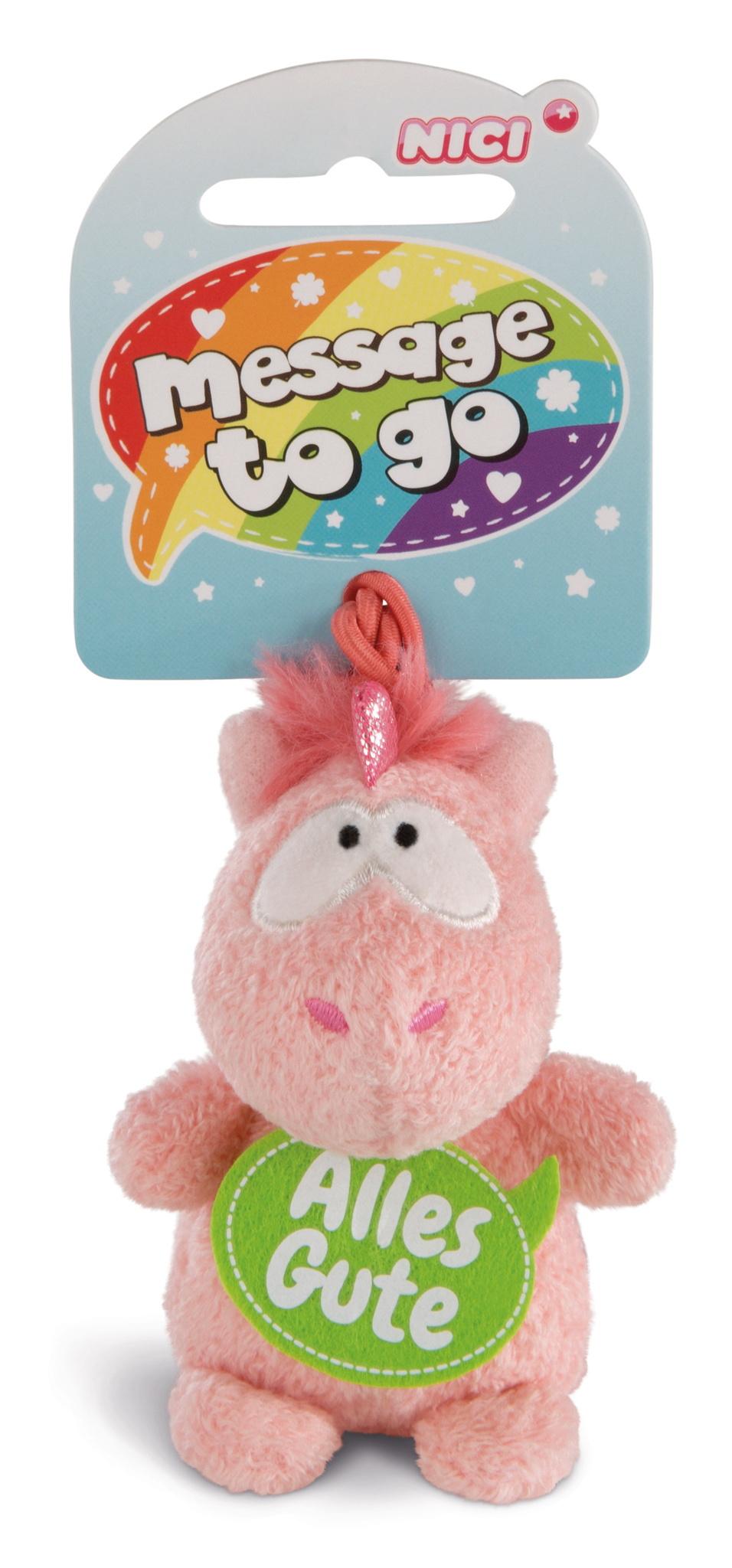 NICI Einhorn Merry Heart Alles Gute 8cm mit Loop