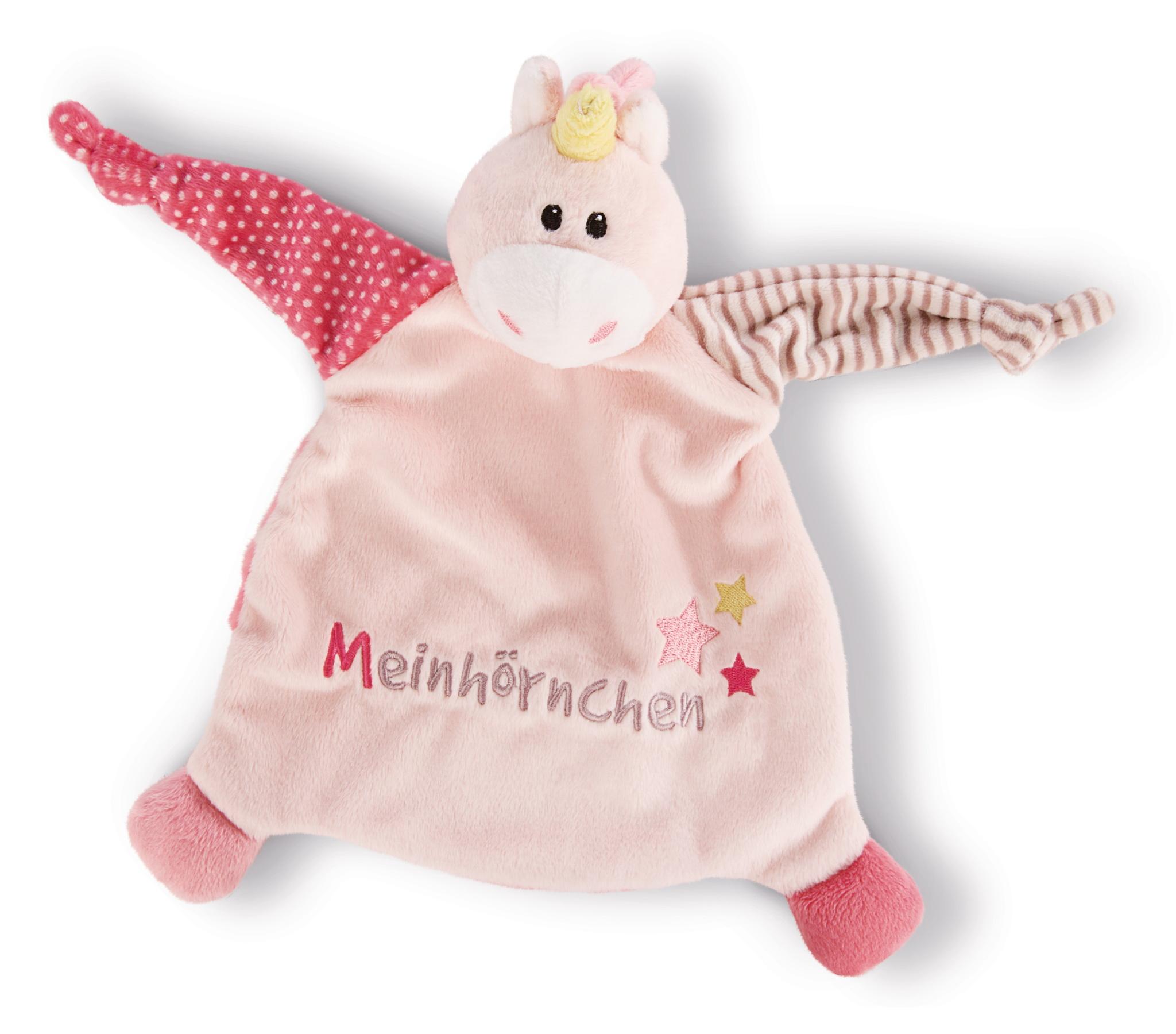 NICI Schmusetuch Einhorn Stupsi"Meinhörnchen"43658