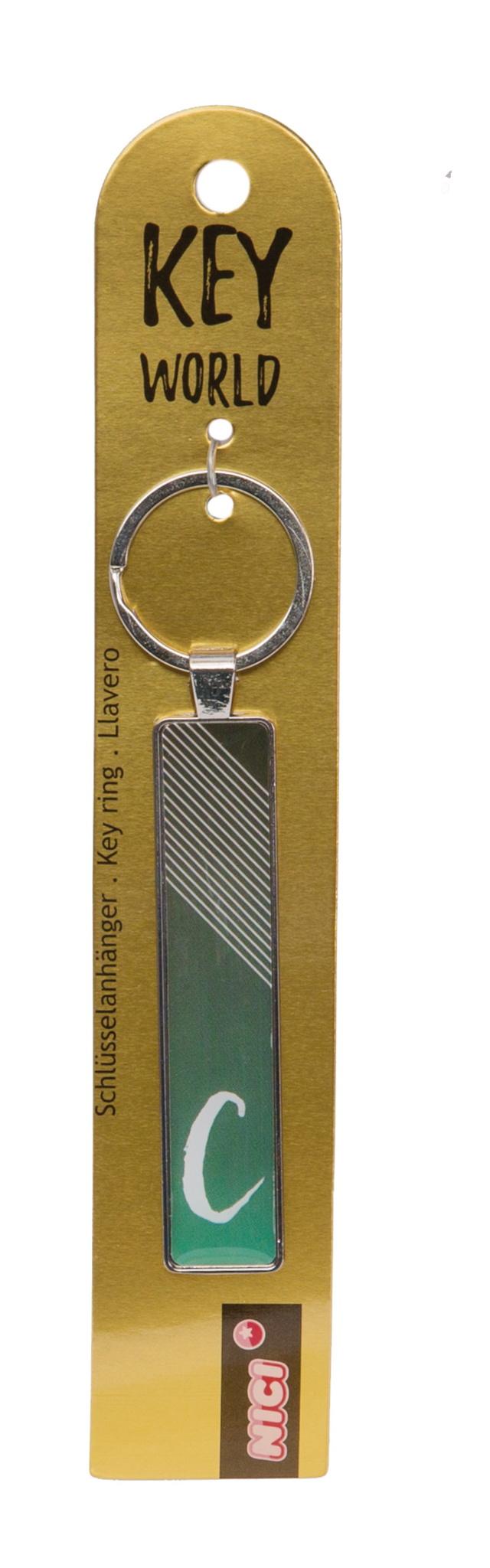 NICI Schlüsselanhänger metall"C"