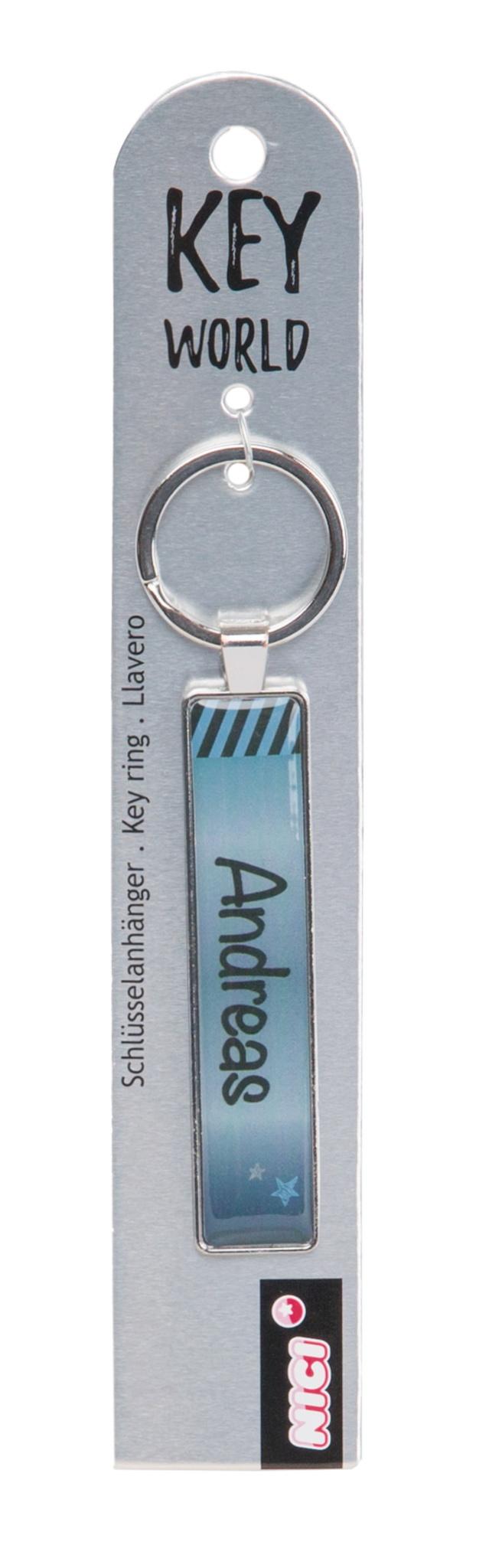 NICI Schlüsselanhänger metall"Andreas"