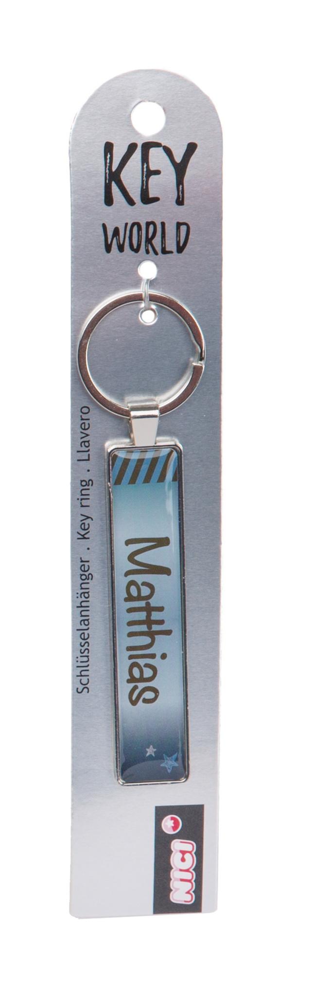 NICI Schlüsselanhänger metall"Matthias"