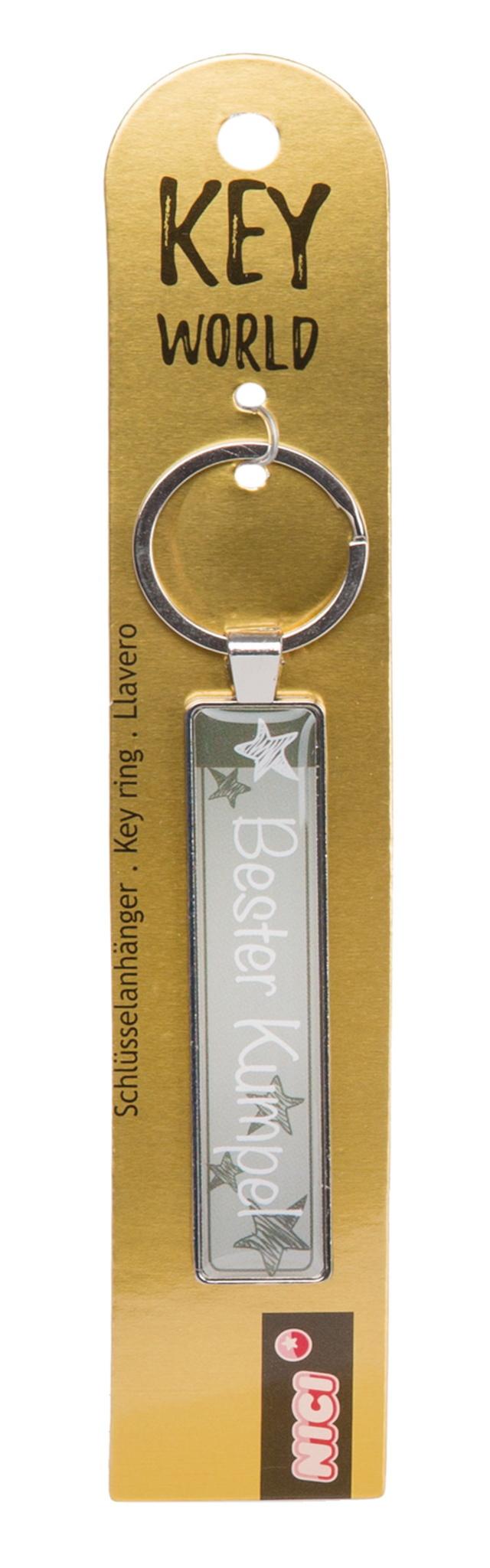 NICI Schlüsselanhänger metall"Bester Kumpel"