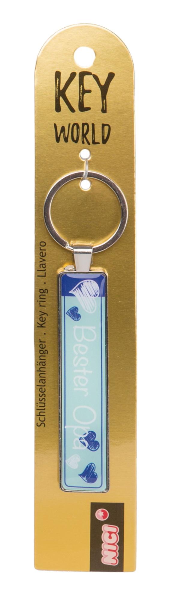NICI Schlüsselanhänger metall"Bester Opa"
