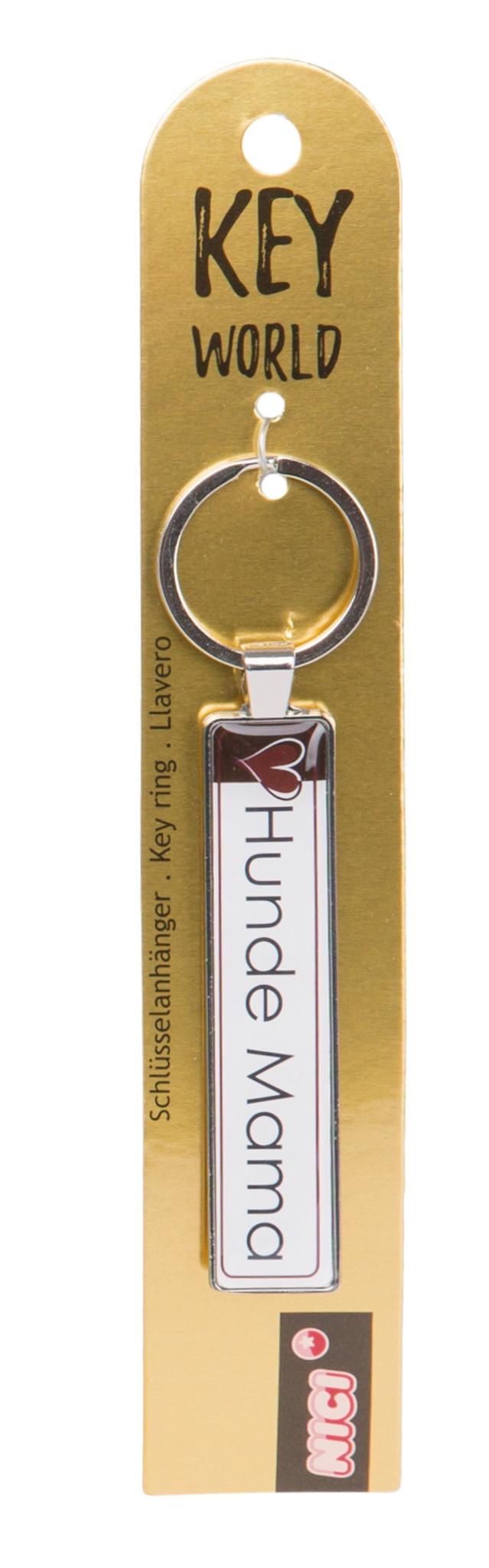 NICI Schlüsselanhänger metall"Hunde Mama"