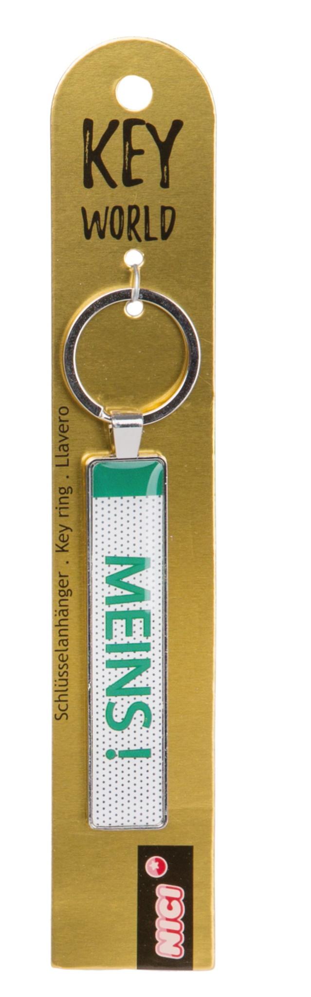NICI Schlüsselanhänger metall"Meins"