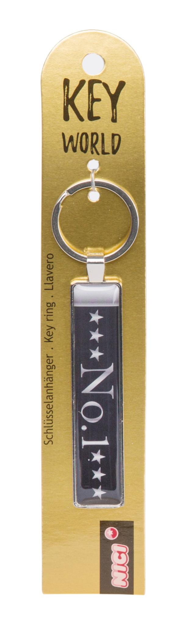 NICI Schlüsselanhänger metall"No. 1"