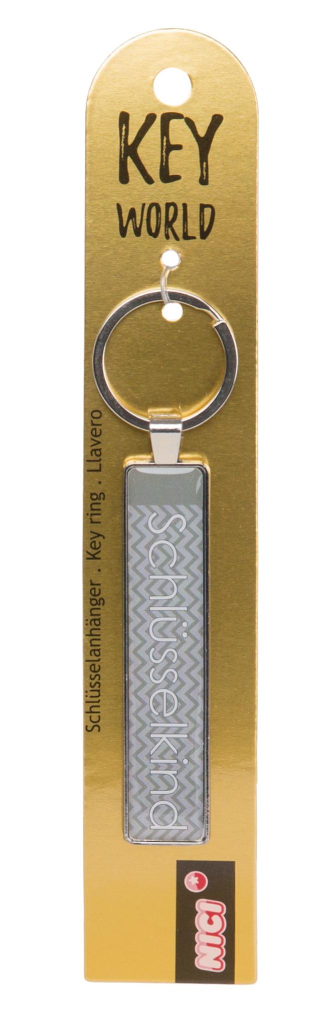 NICI Schlüsselanhänger metall"Schlüsselkind"