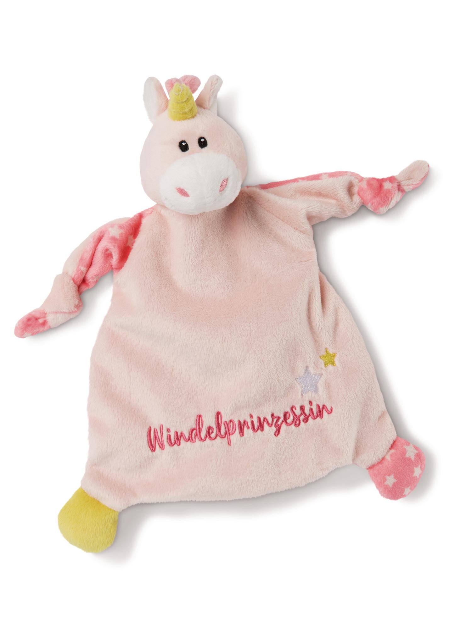 NICI Schmusetuch Einhorn'Windelprinzessin'