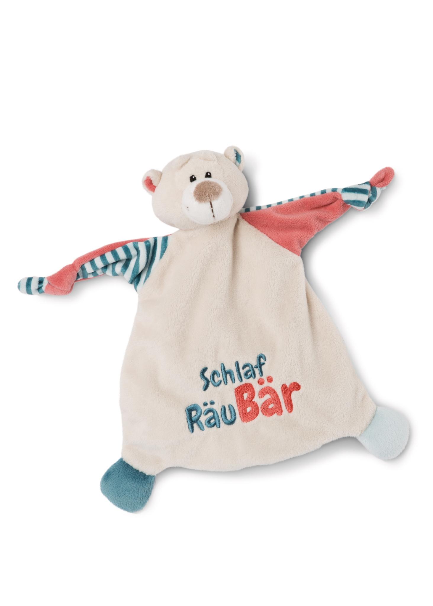 NICI Schmusetuch Bär'Schlaf RäuBär'