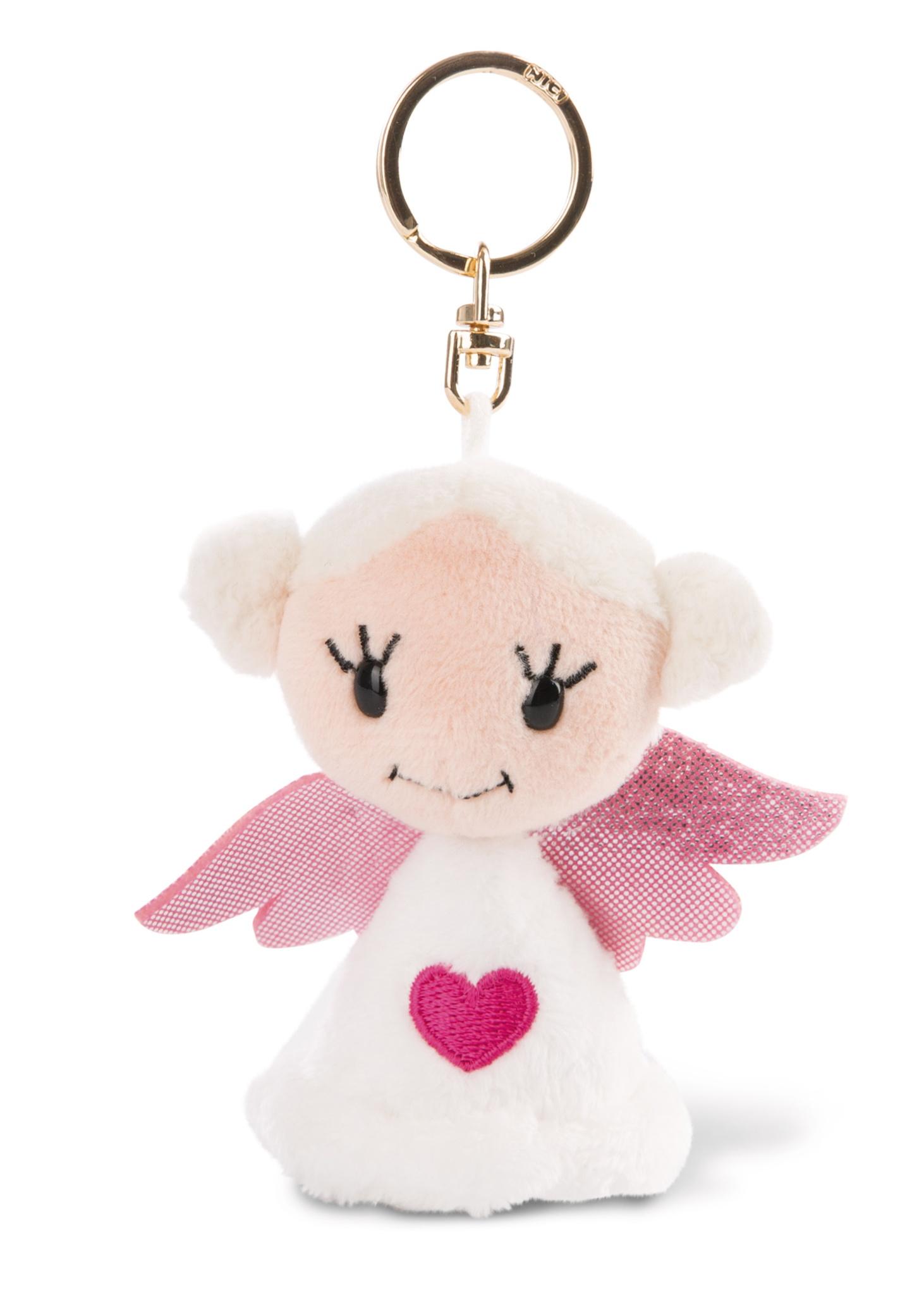NICI Schlüsselanhänger Engel mit Symbol Herz 9 cm