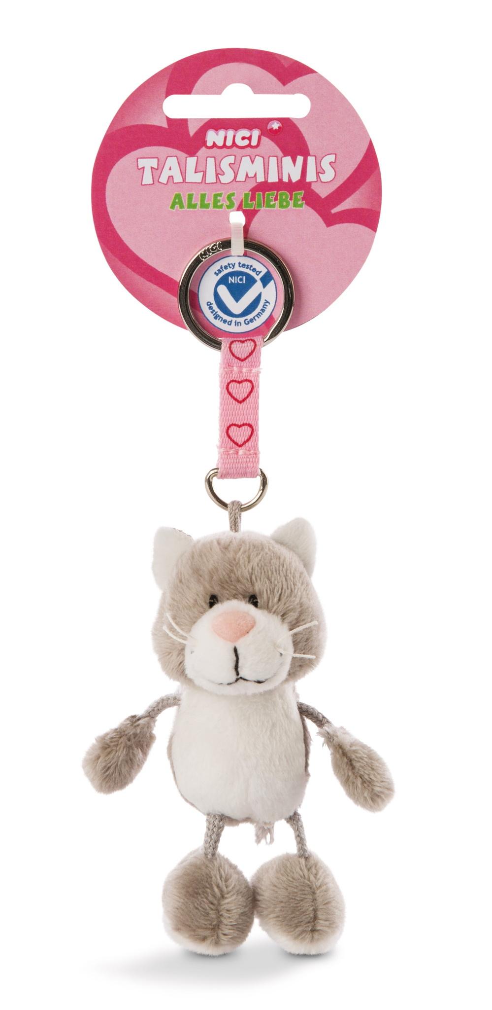 NICI Schlüsselanhänger Katze Talisminis 7cm