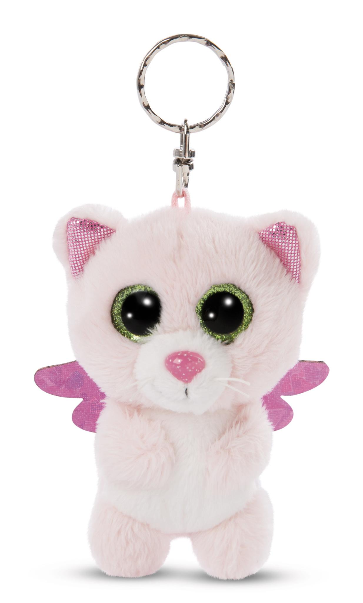 NICI Glubschis Schutzengel Schlenker 9cm Katze Glowy