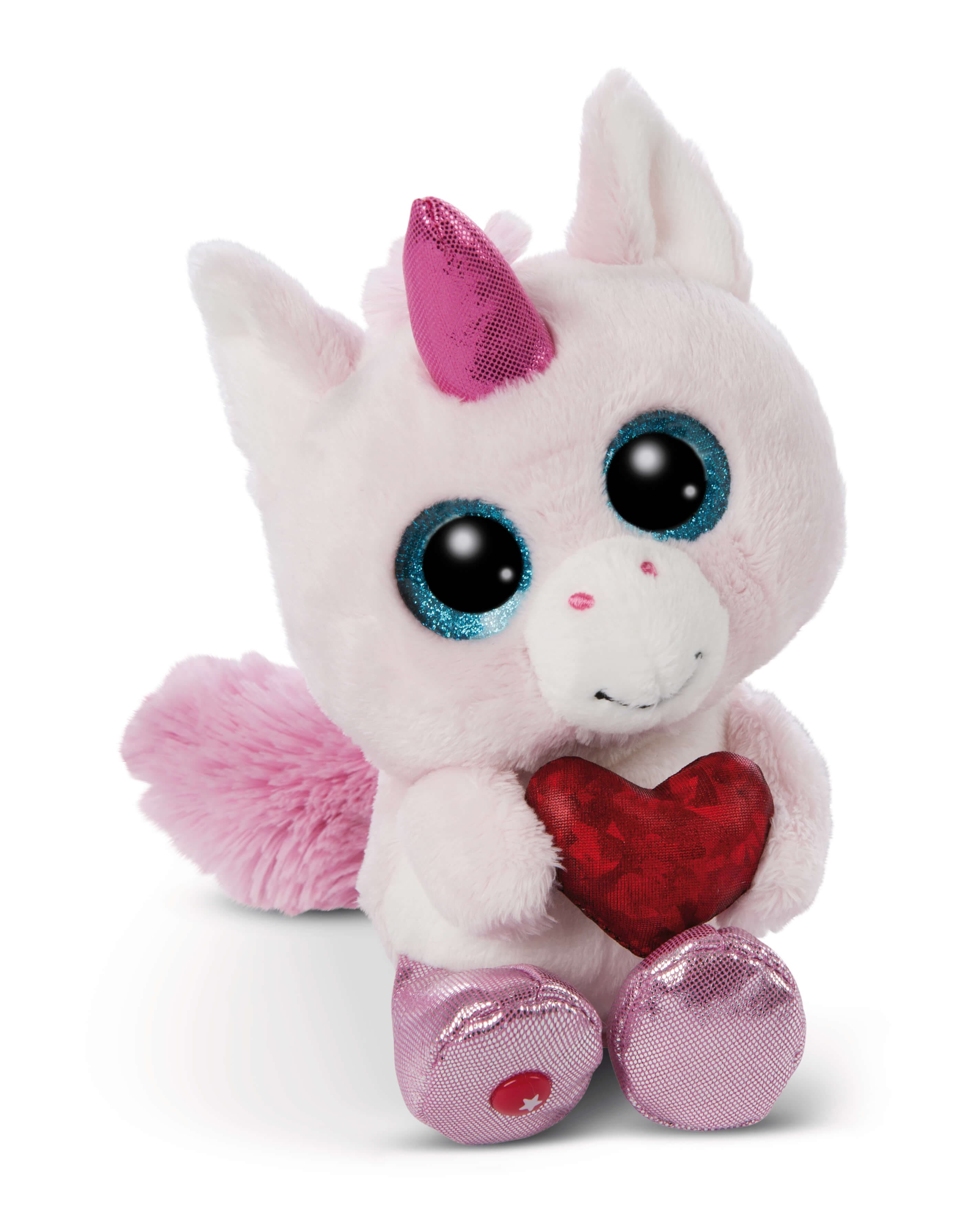 NICI Glubschis Schlenker Einhorn Wubbi Wub 15cm GREEN