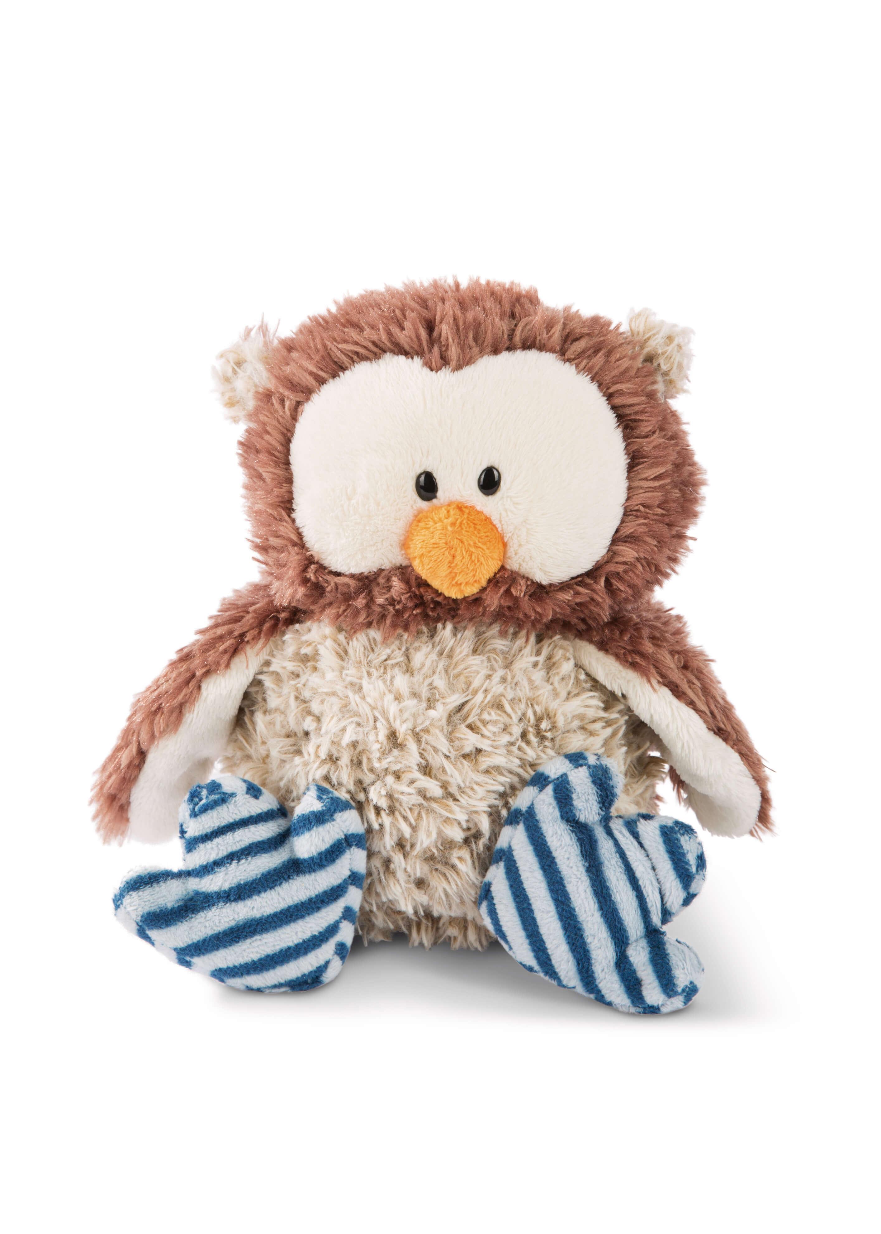 NICI Eule Oscar 25cm mit Gelenk, Kopf drehbar