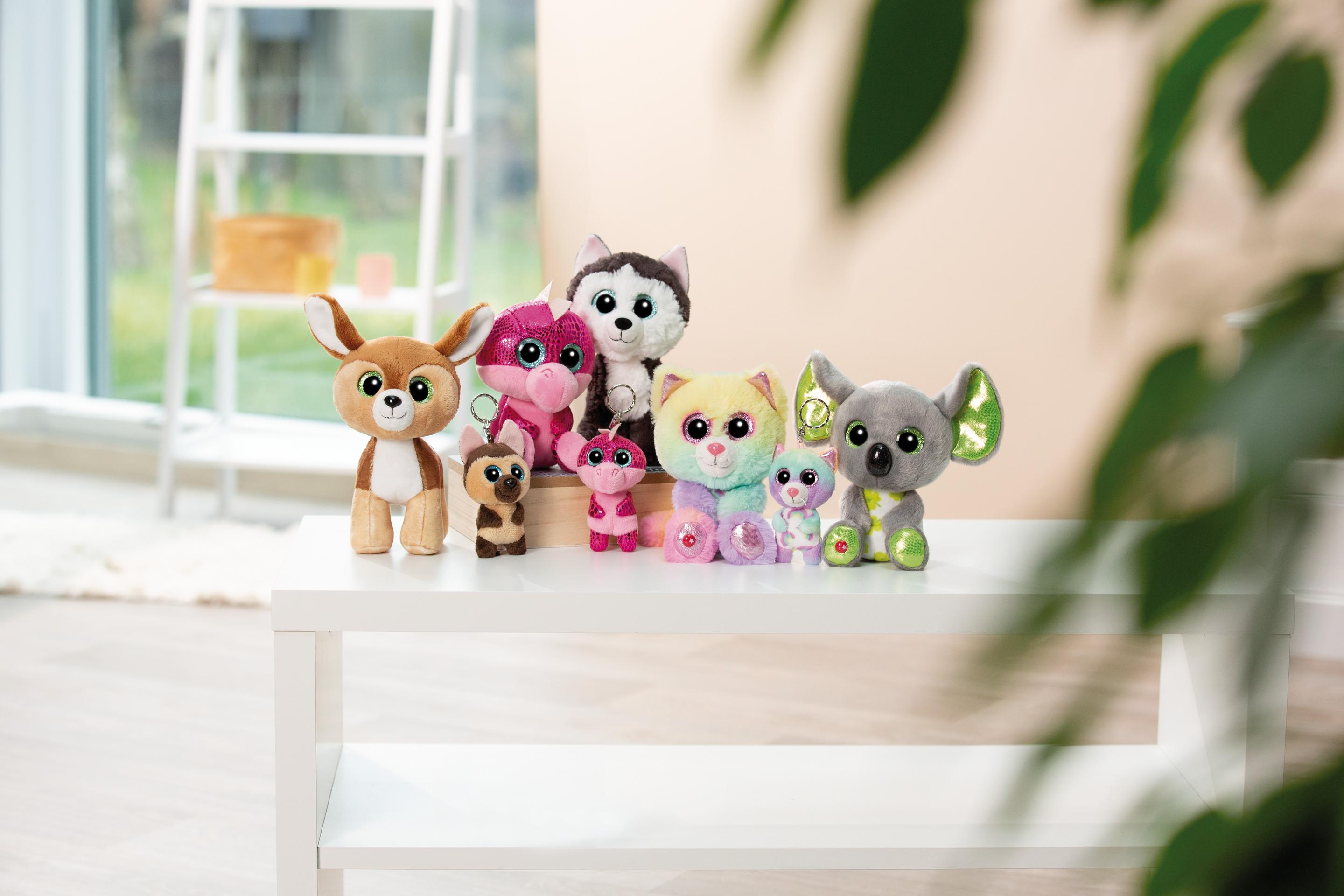Produktbild NICI Schlüsselanhänger Glubschis Katze Miss Mellie 9cm 4 von 6