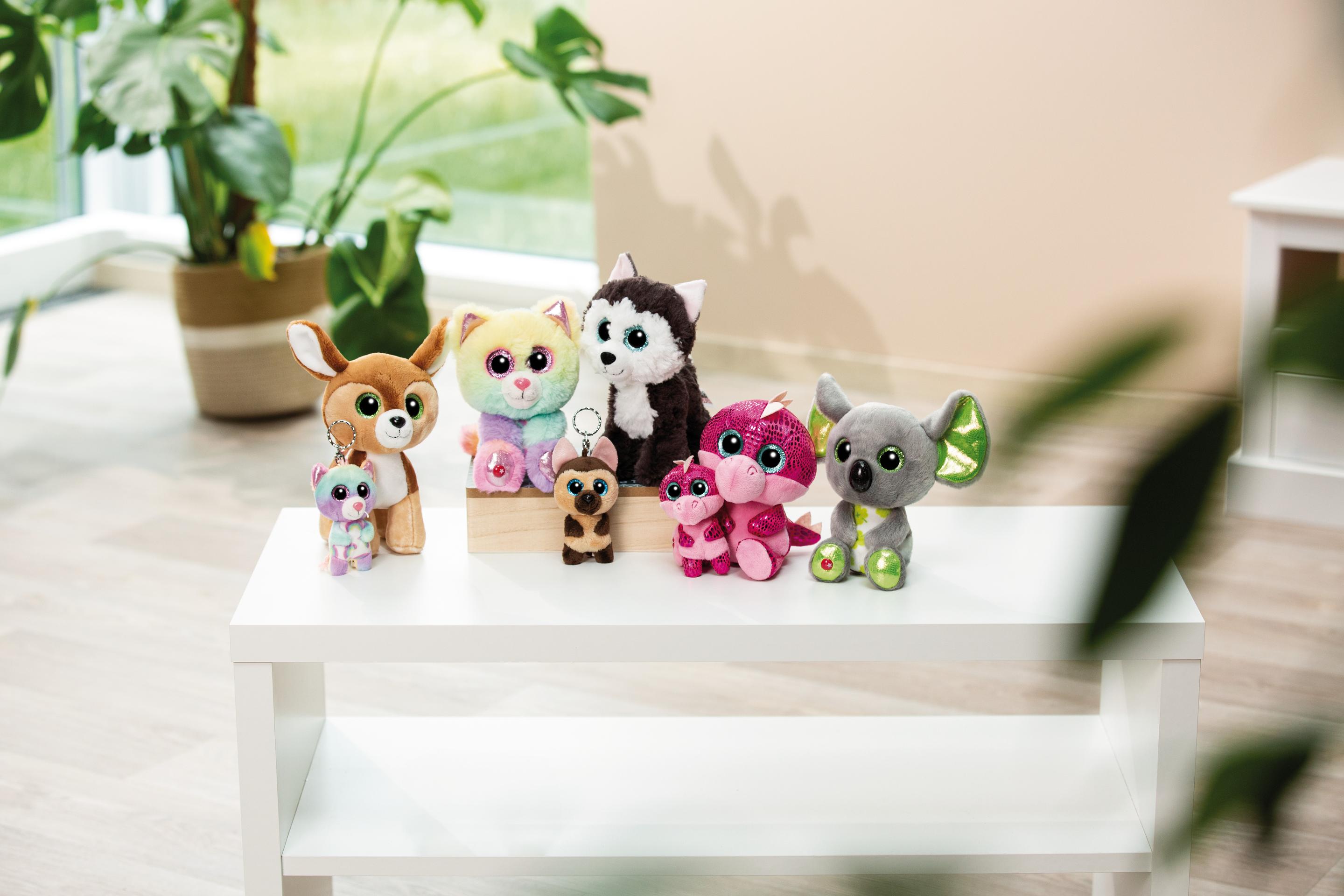 Produktbild NICI Schlüsselanhänger Glubschis Katze Miss Mellie 9cm 2 von 6